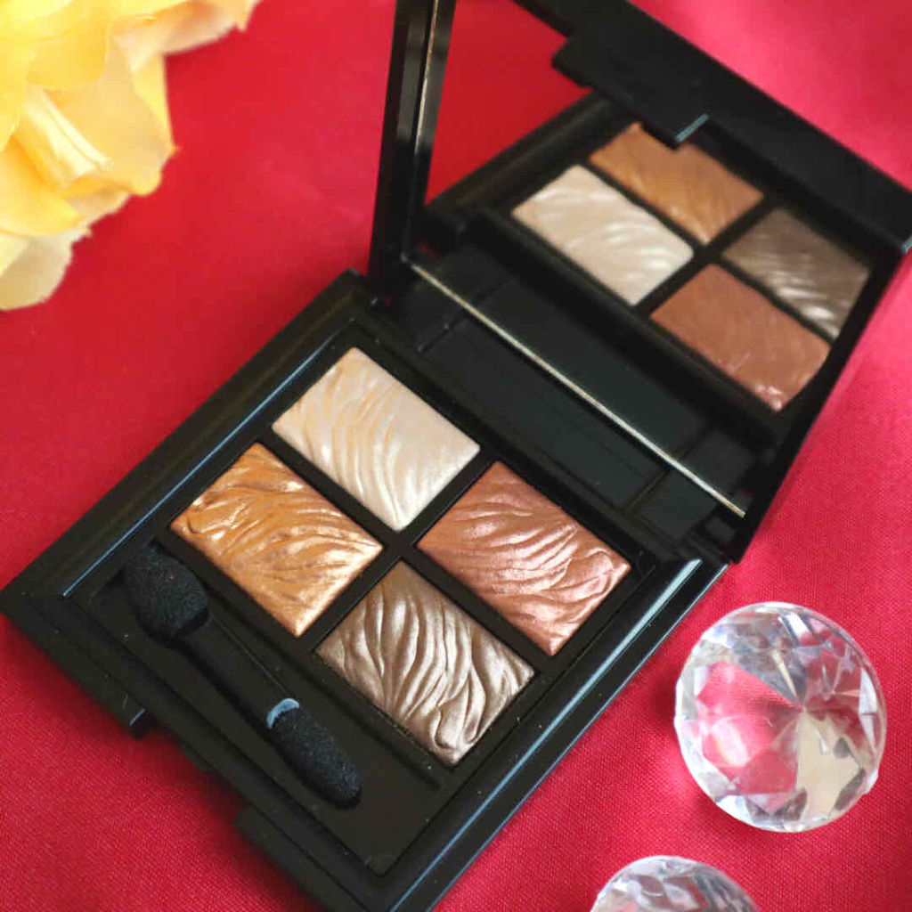 フラロッソ インテンソ アイシャドウ GD02/アスタリフト/アイシャドウパレットを使ったクチコミ（1枚目）