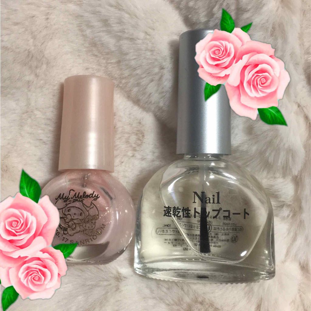 サンリオネイル/DAISO/マニキュアを使ったクチコミ（2枚目）