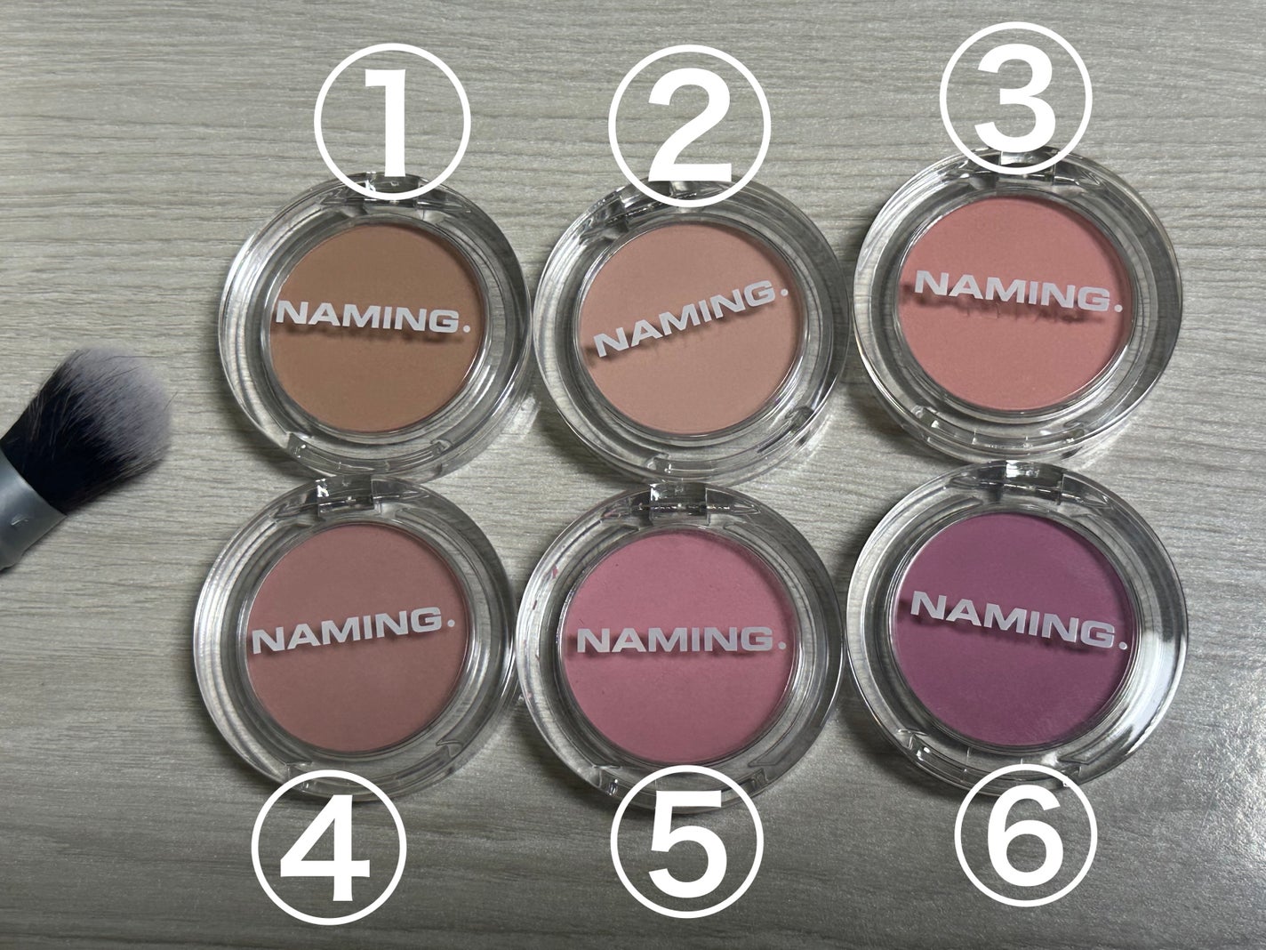 ネーミング フラッフィーパウダーブラッシュ/NAMING./パウダーチークを使ったクチコミ(5枚目)