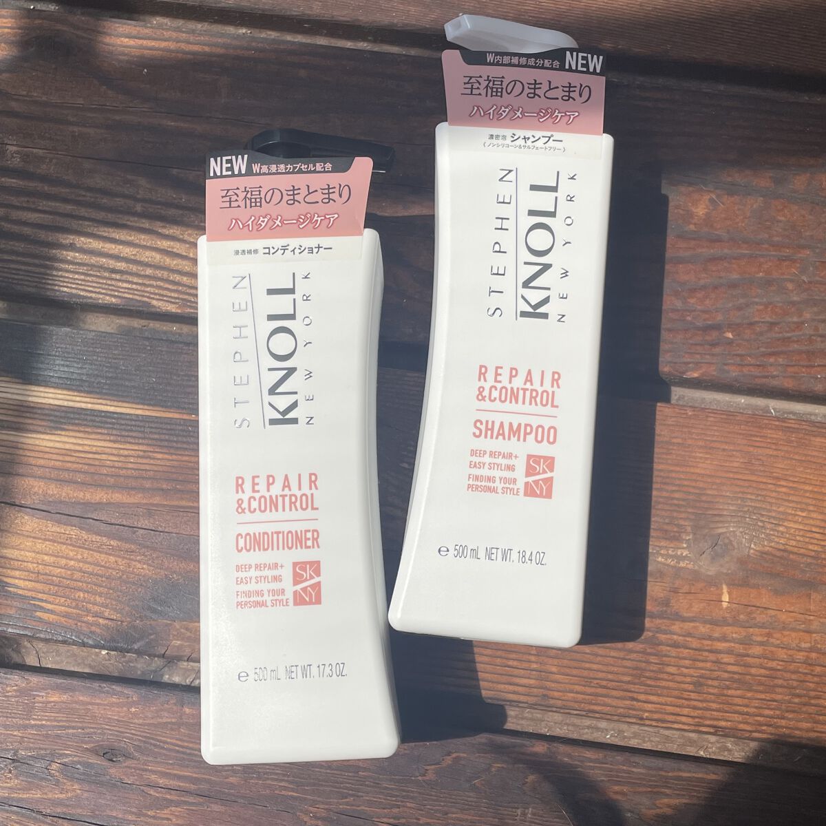 リペアコントロール シャンプー W/コンディショナー W/スティーブンノル ニューヨーク/市販シャンプーを使ったクチコミ（1枚目）