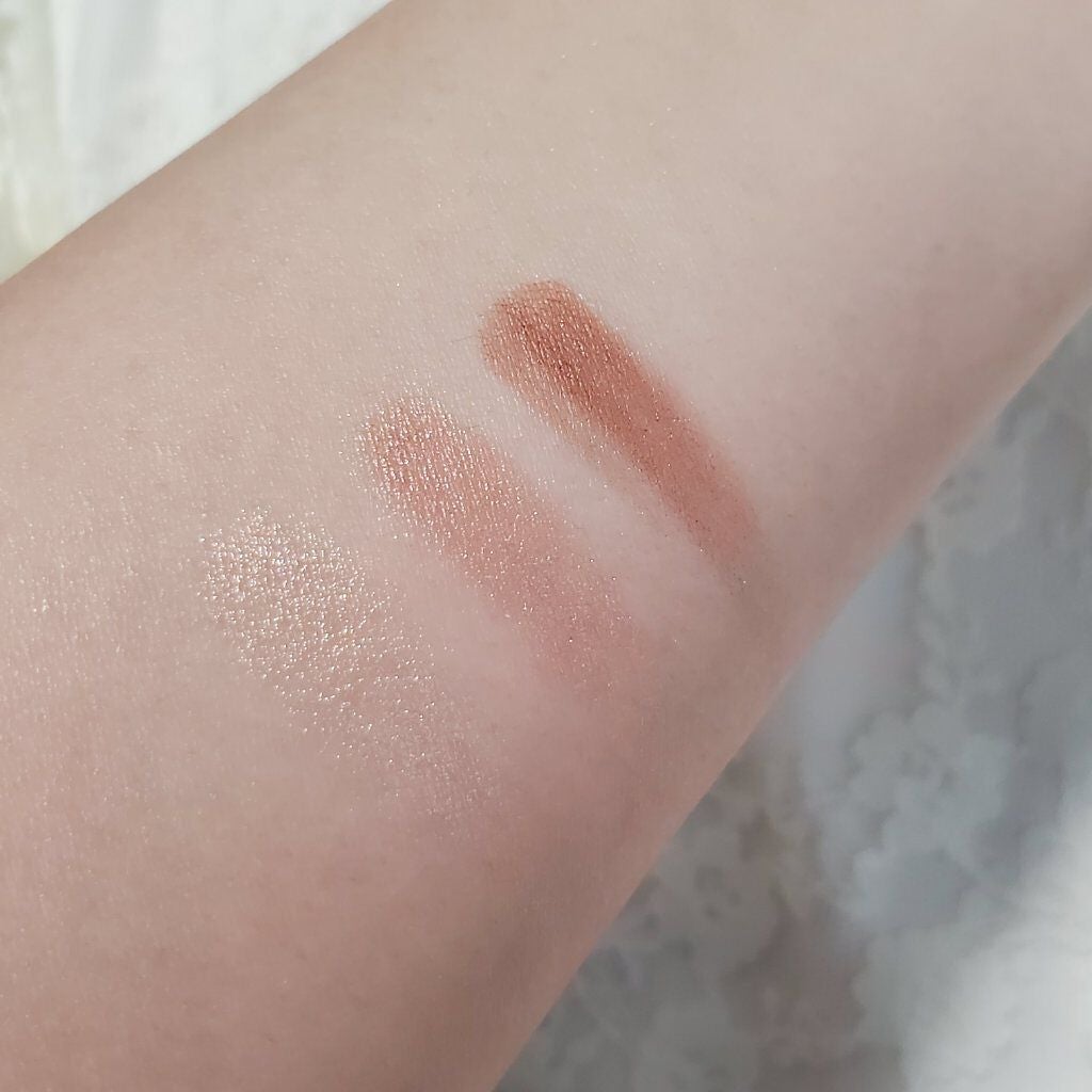 トーンアップアイシャドウ/CEZANNE/アイシャドウパレットを使ったクチコミ(3枚目)