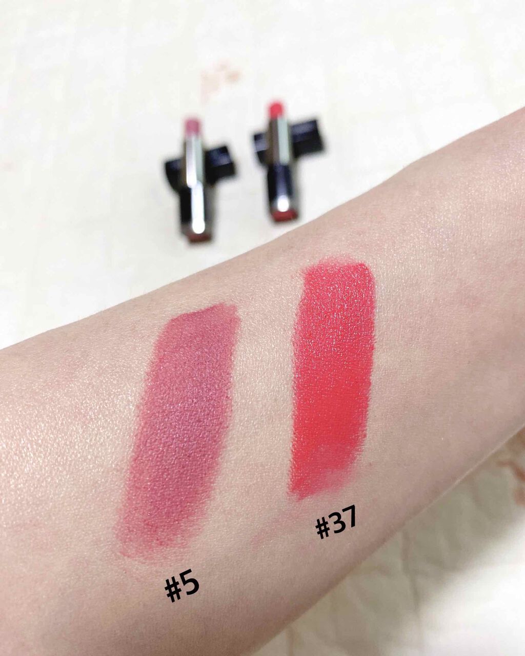 ルージュアーティスト インテンス/MAKE UP FOR EVER/口紅を使ったクチコミ(2枚目)