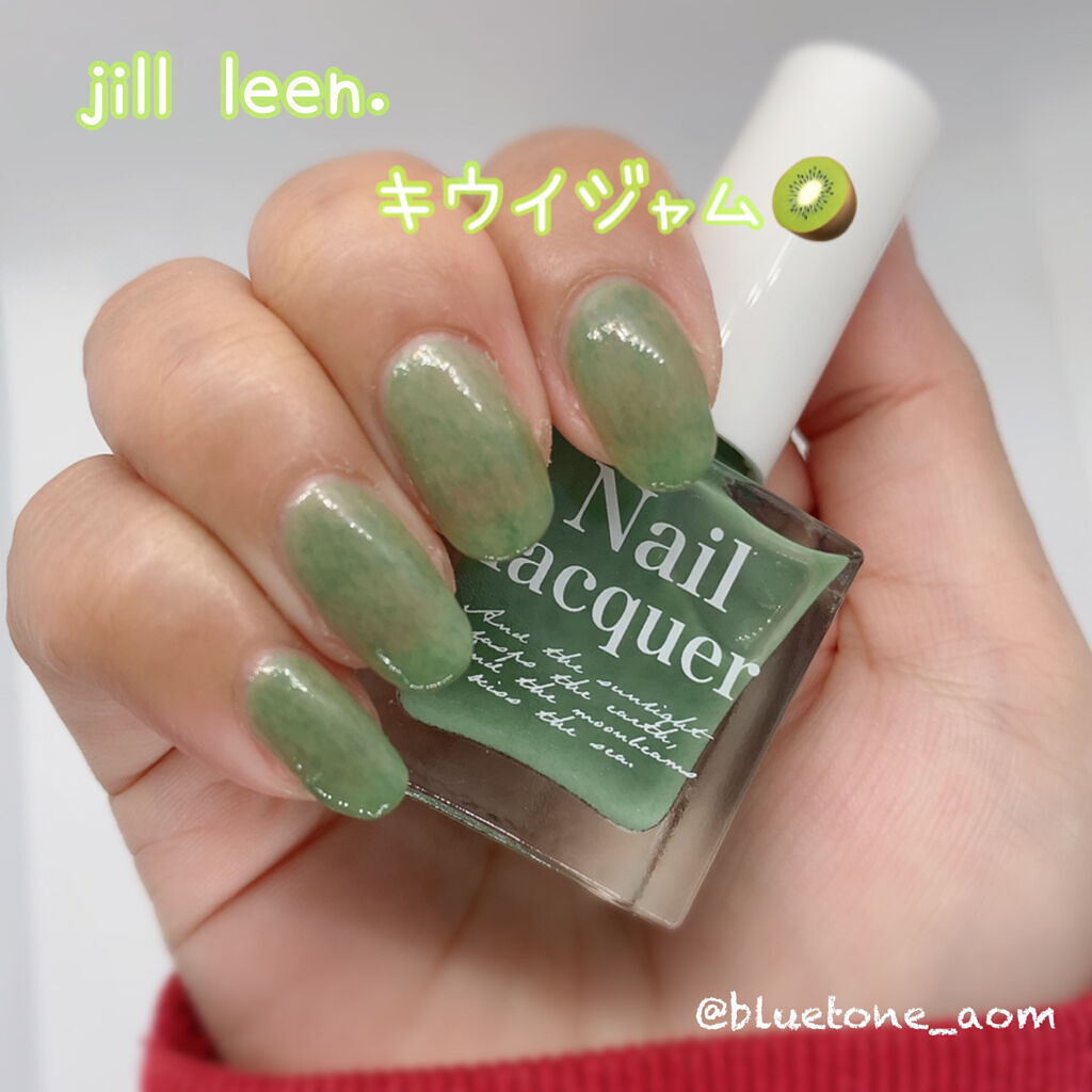 jill leen. 繊維ネイル  B4 キウイジャム/jill leen./マニキュアを使ったクチコミ（1枚目）
