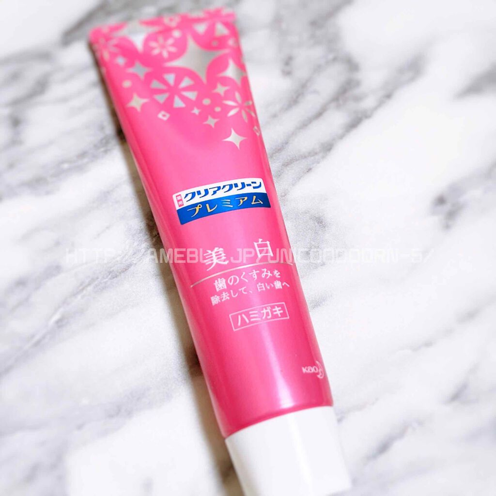 クリアクリーン プレミアム 美白(薬用ハミガキ)/クリアクリーン/歯磨き粉を使ったクチコミ（2枚目）
