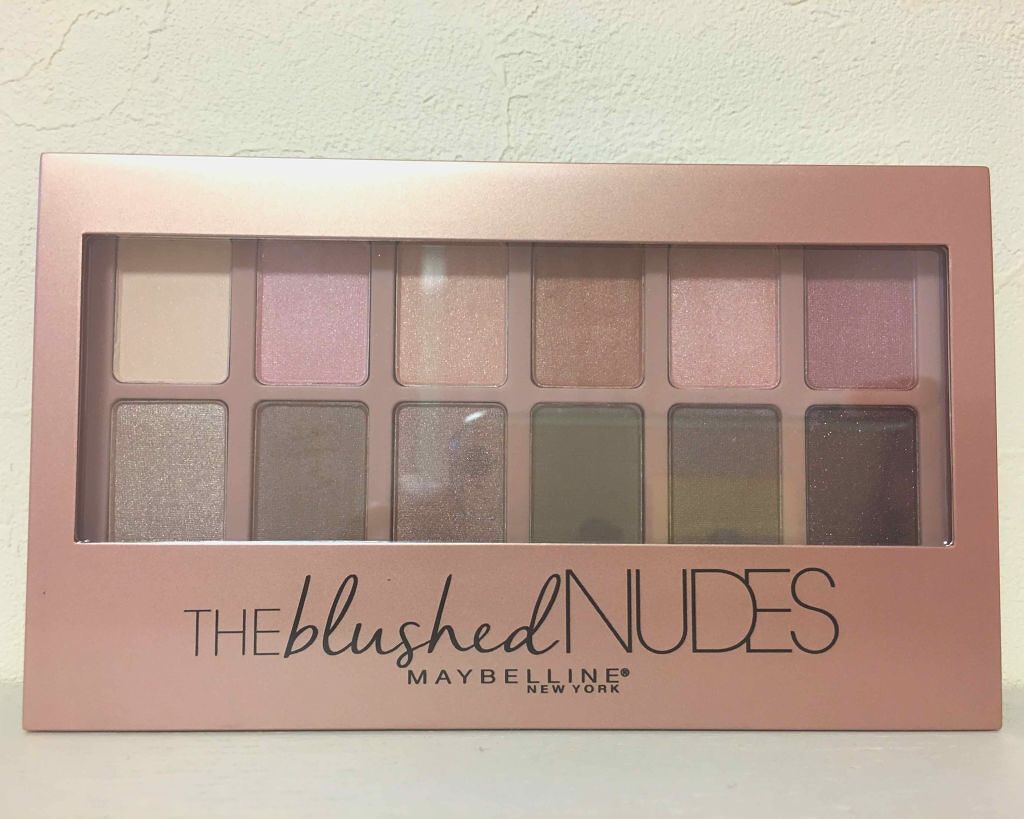 ヌードパレット ブラッシュド/MAYBELLINE NEW YORK/アイシャドウパレットを使ったクチコミ(1枚目)
