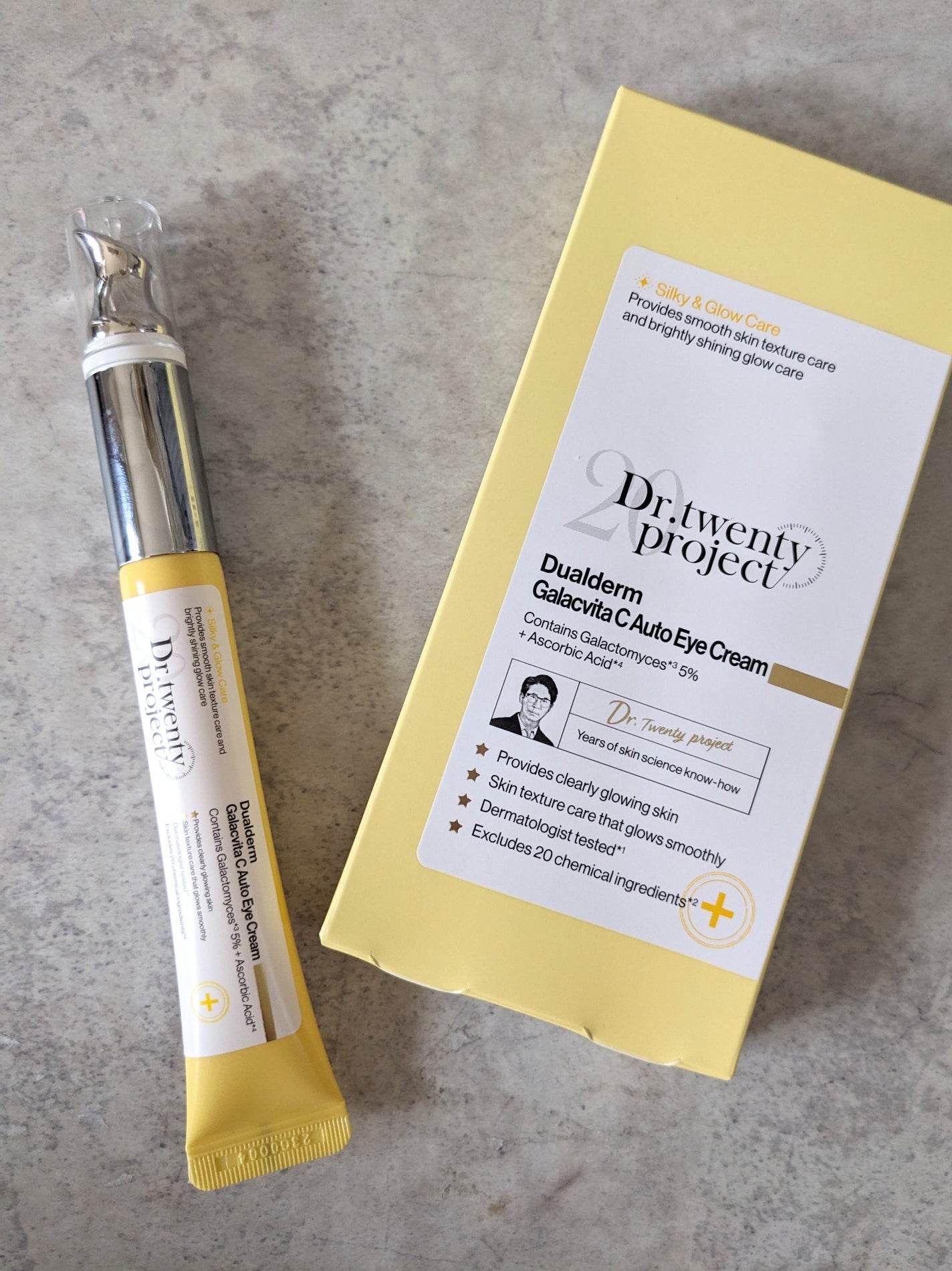 デュアルダムガーラックビタCオートアイクリーム/Dr.Twenty Project/アイケア・アイクリームを使ったクチコミ(1枚目)