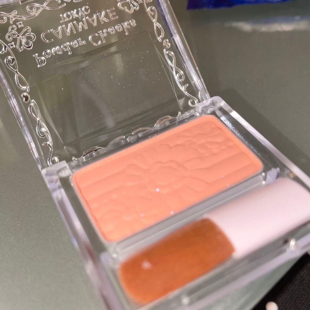 【旧品】パウダーチークス/キャンメイク/パウダーチークを使ったクチコミ(3枚目)