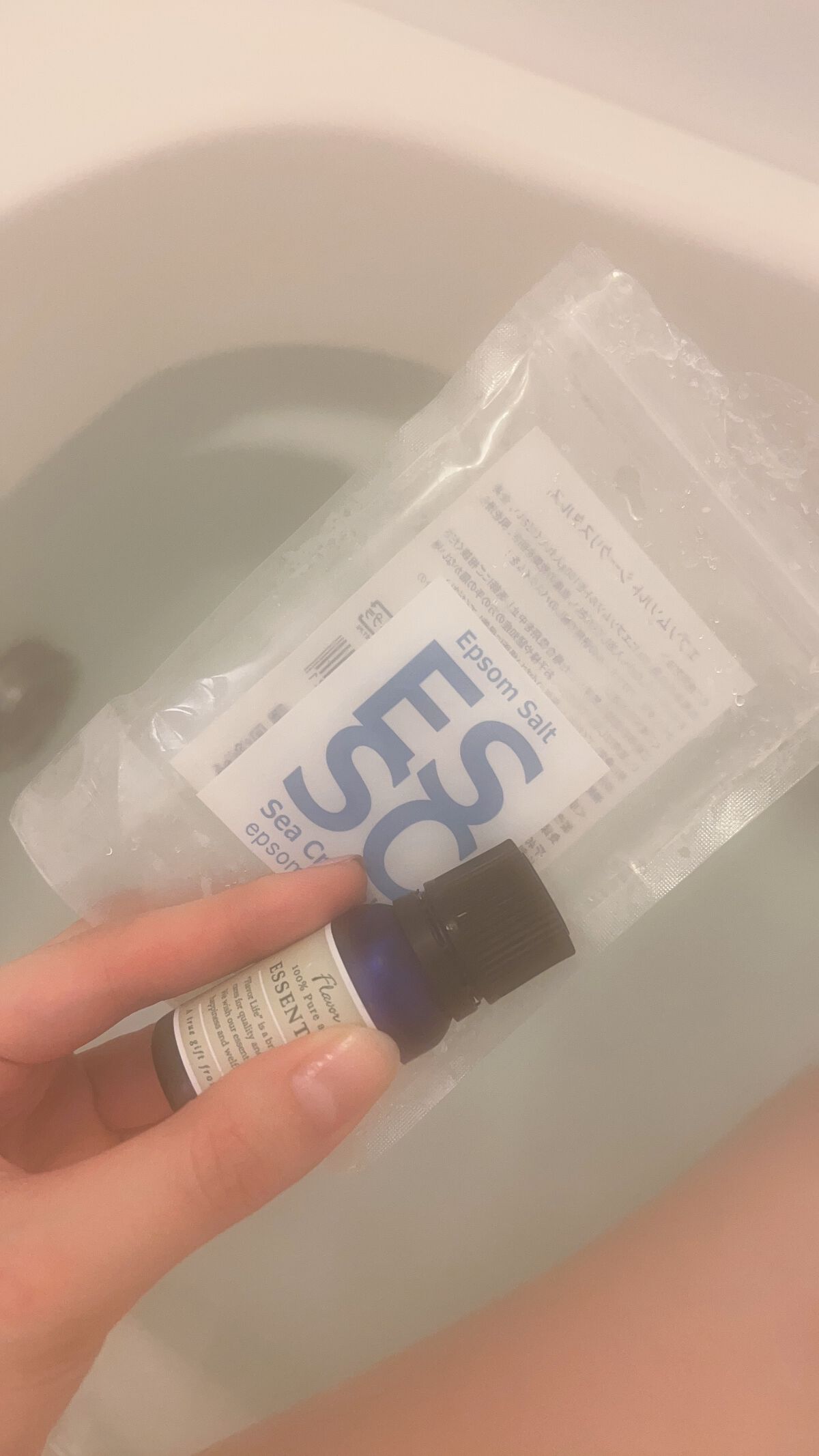 シークリスタルス エプソムソルト オリジナル/sea crystals/無機塩系入浴剤を使ったクチコミ(1枚目)