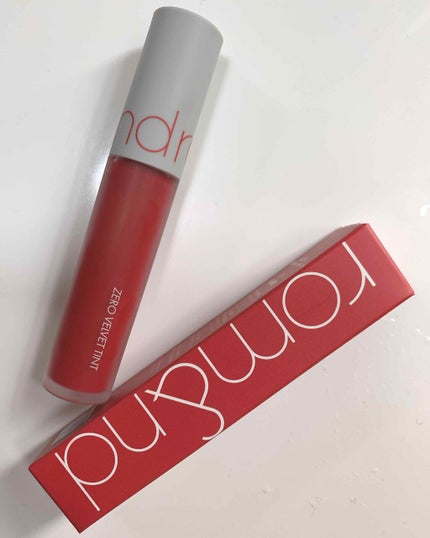 ゼロベルベットティント/rom&nd/リップティントを使ったクチコミ(1枚目)