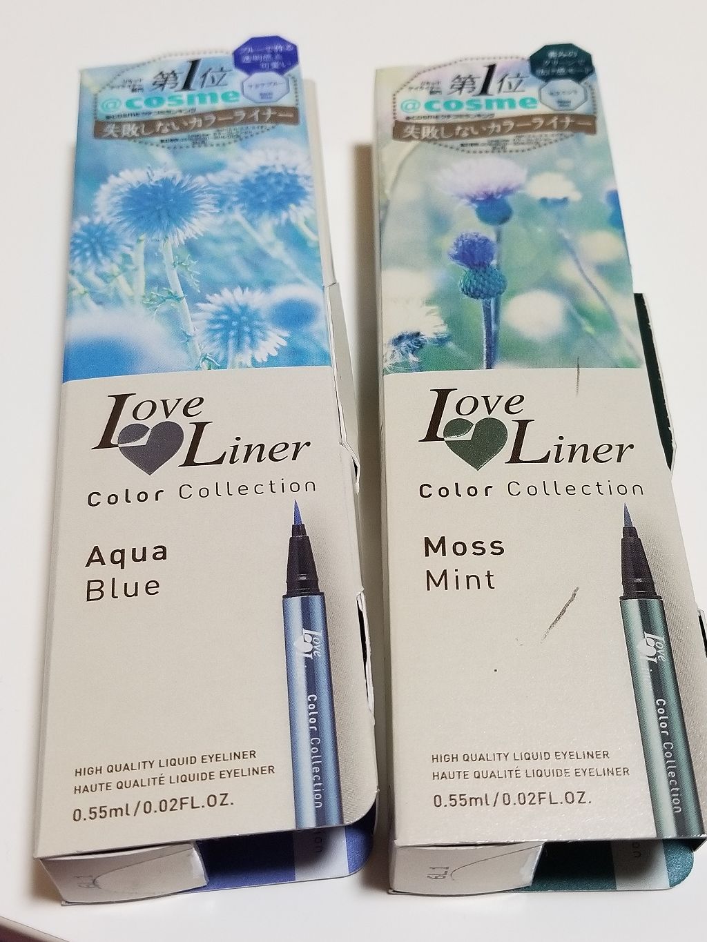 ラブライナー カラーコレクション/ラブ・ライナー/リキッドアイライナーを使ったクチコミ(1枚目)