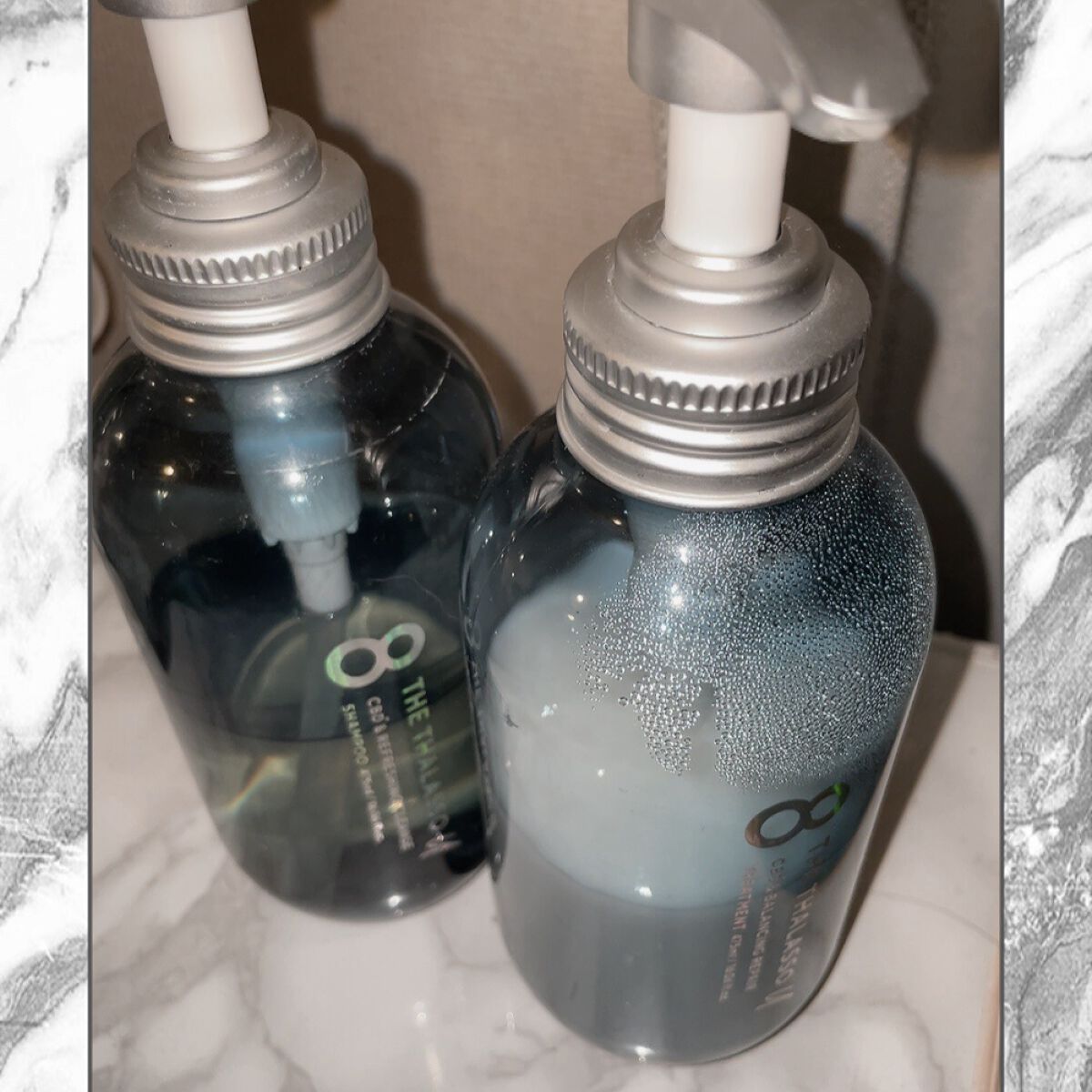 エイトザタラソ ユー CBD＆リフレッシング クレンズ 美容液シャンプー／CBD＆バランシング ダメージリペア 美容液ヘアトリートメント/エイトザタラソ/市販シャンプーを使ったクチコミ（1枚目）