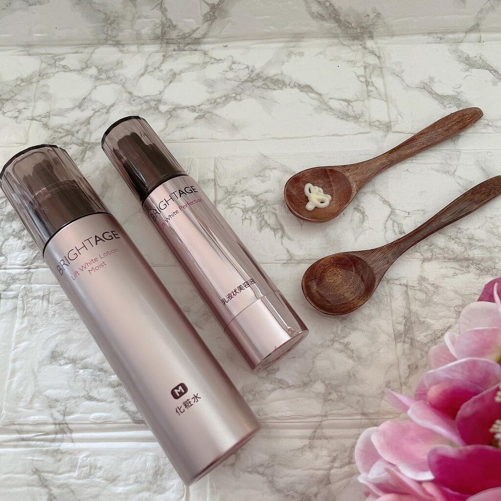 リフトホワイト パーフェクション/BRIGHTAGE/美容液を使ったクチコミ（1枚目）