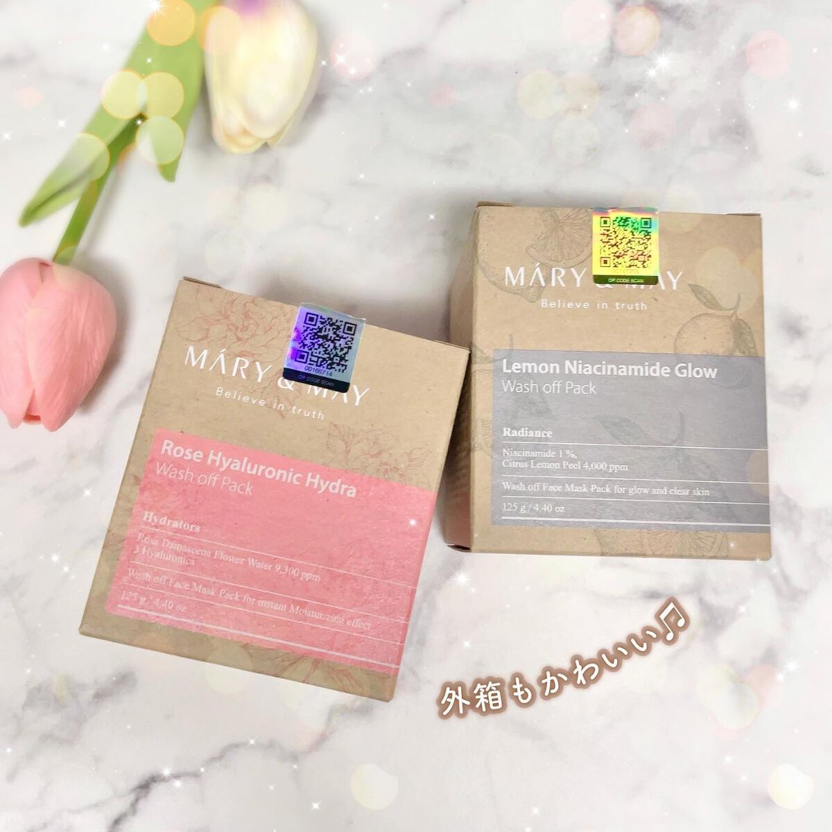 ローズヒアルロニックハイドラウォッシュオフパック/MARY&MAY/洗い流すパック・マスクを使ったクチコミ(9枚目)