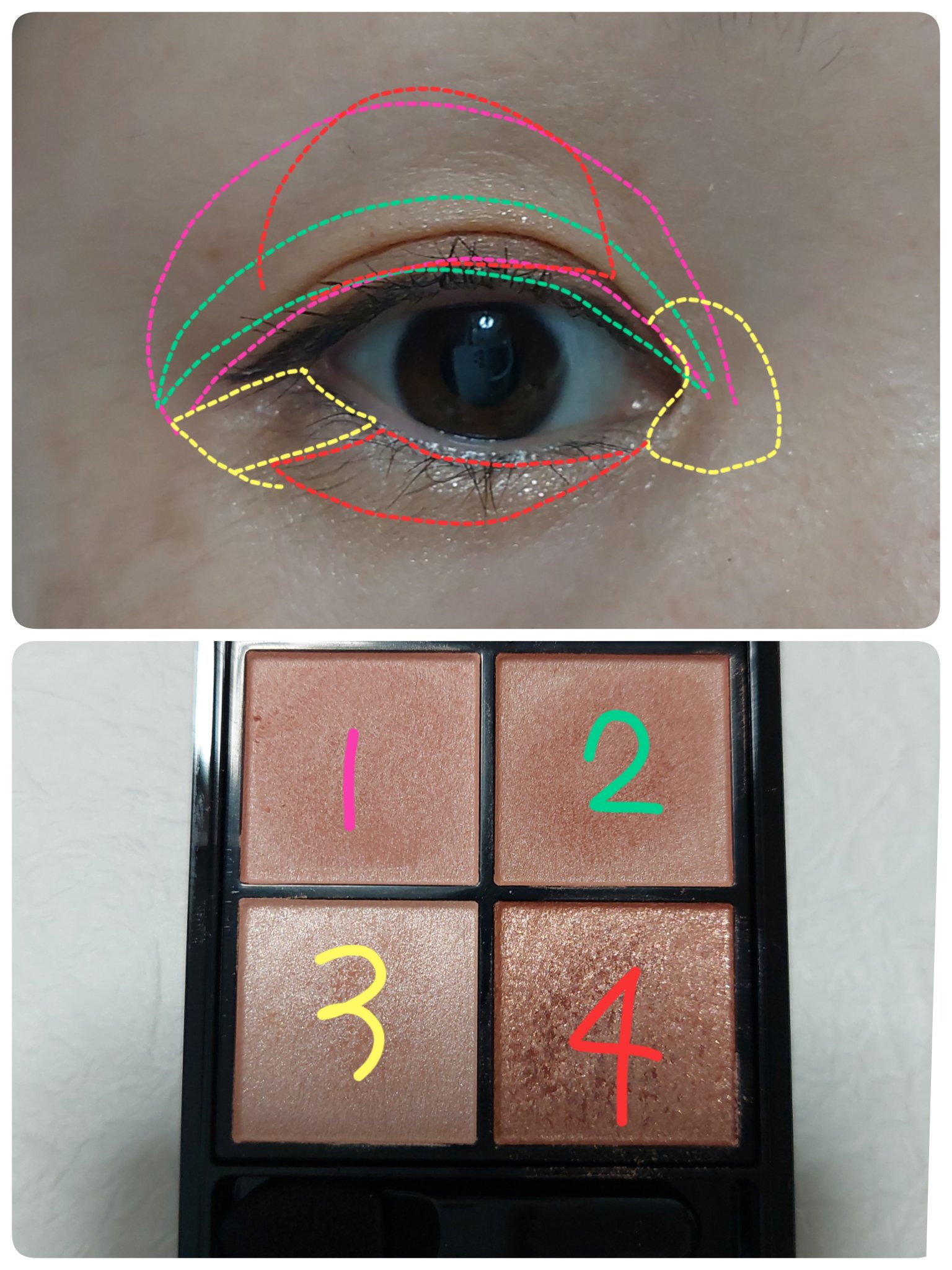 「塗るつけまつげ」自まつげ際立てタイプ/デジャヴュ/マスカラを使ったクチコミ（3枚目）