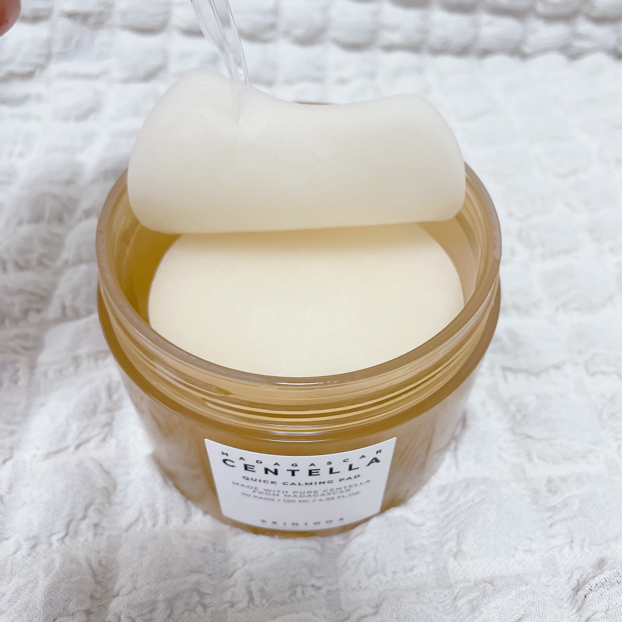 センテラ クイックカーミングパッド/SKIN1004/トナーパッドを使ったクチコミ（3枚目）