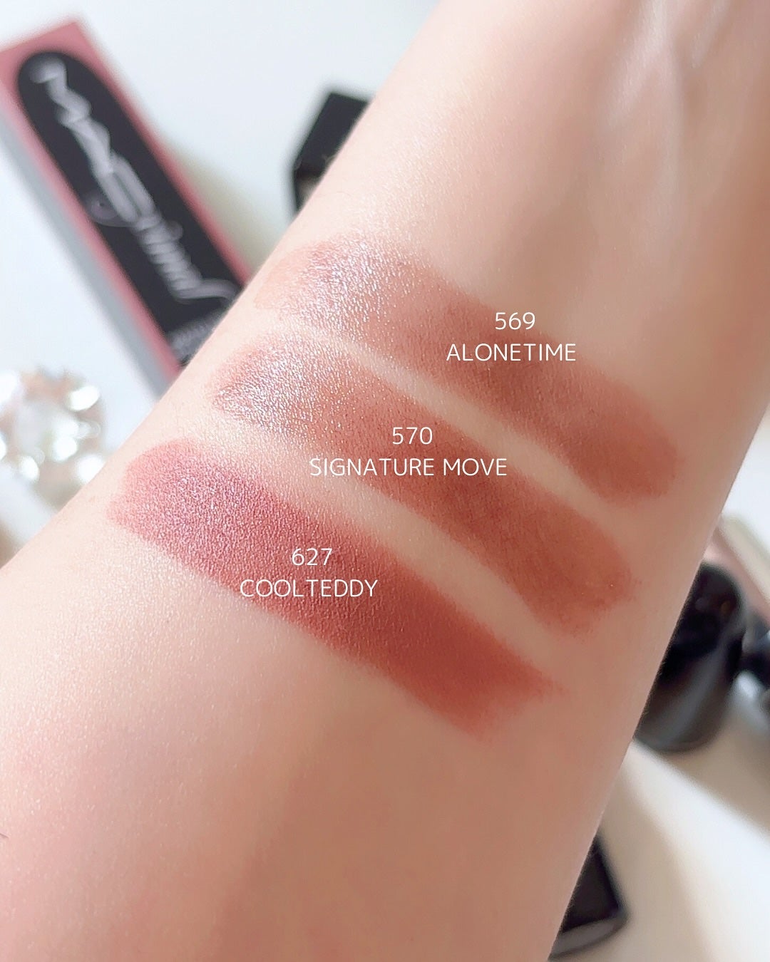 ラスターガラス リップスティック/M・A・C/口紅を使ったクチコミ(2枚目)