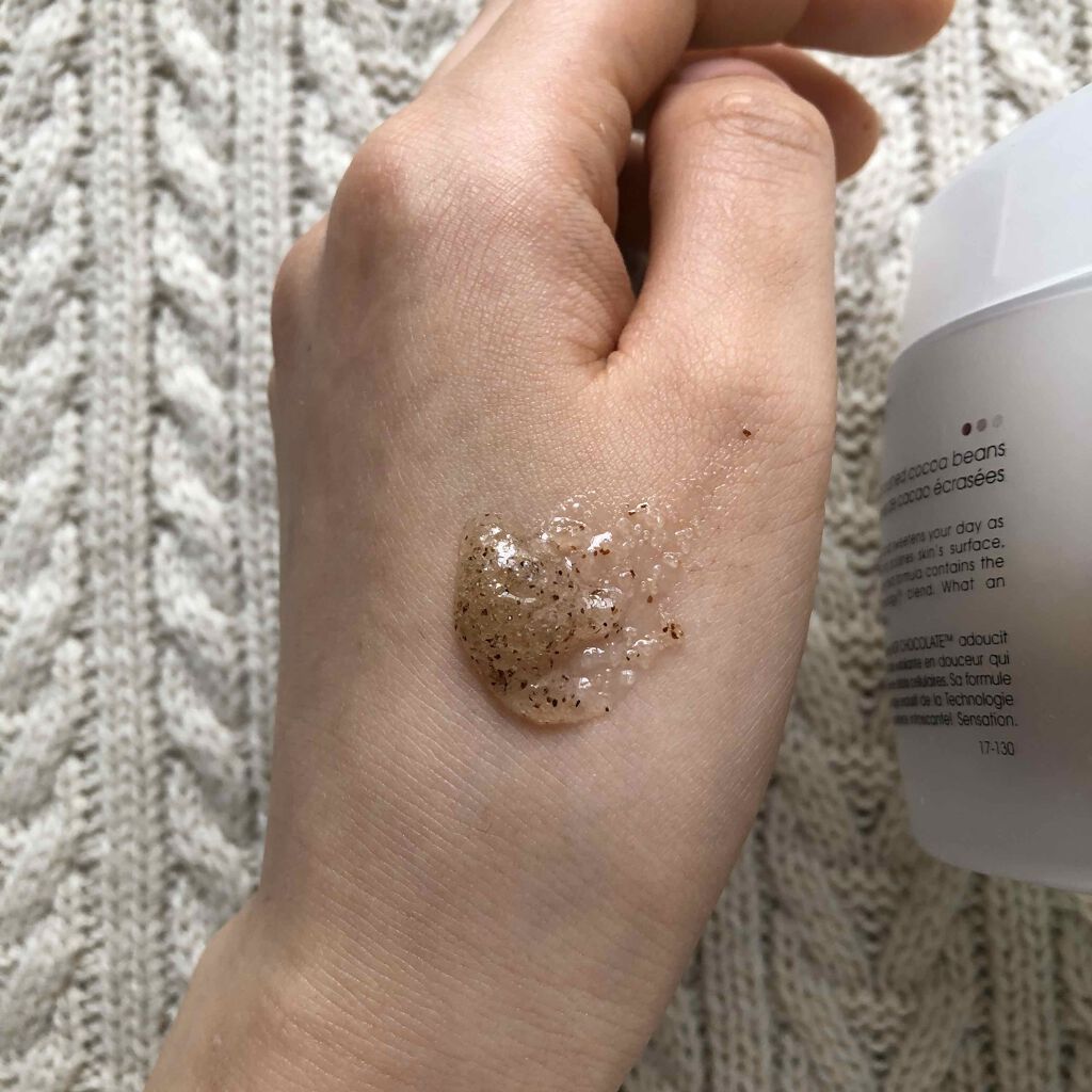 ジョヴァンニ シュガー ボディスクラブ ホットチョコレート/giovanni/ボディスクラブを使ったクチコミ(3枚目)