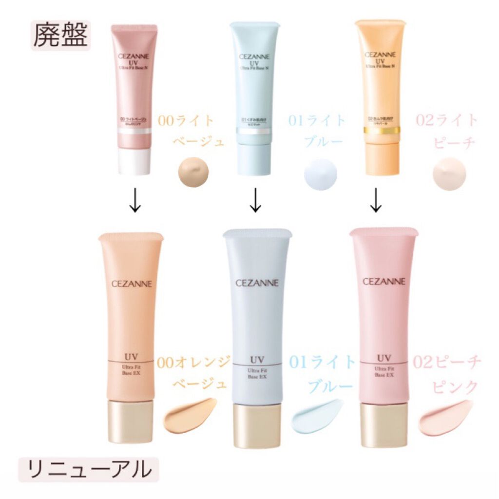 UVウルトラフィットベースEX/CEZANNE/化粧下地を使ったクチコミ(4枚目)