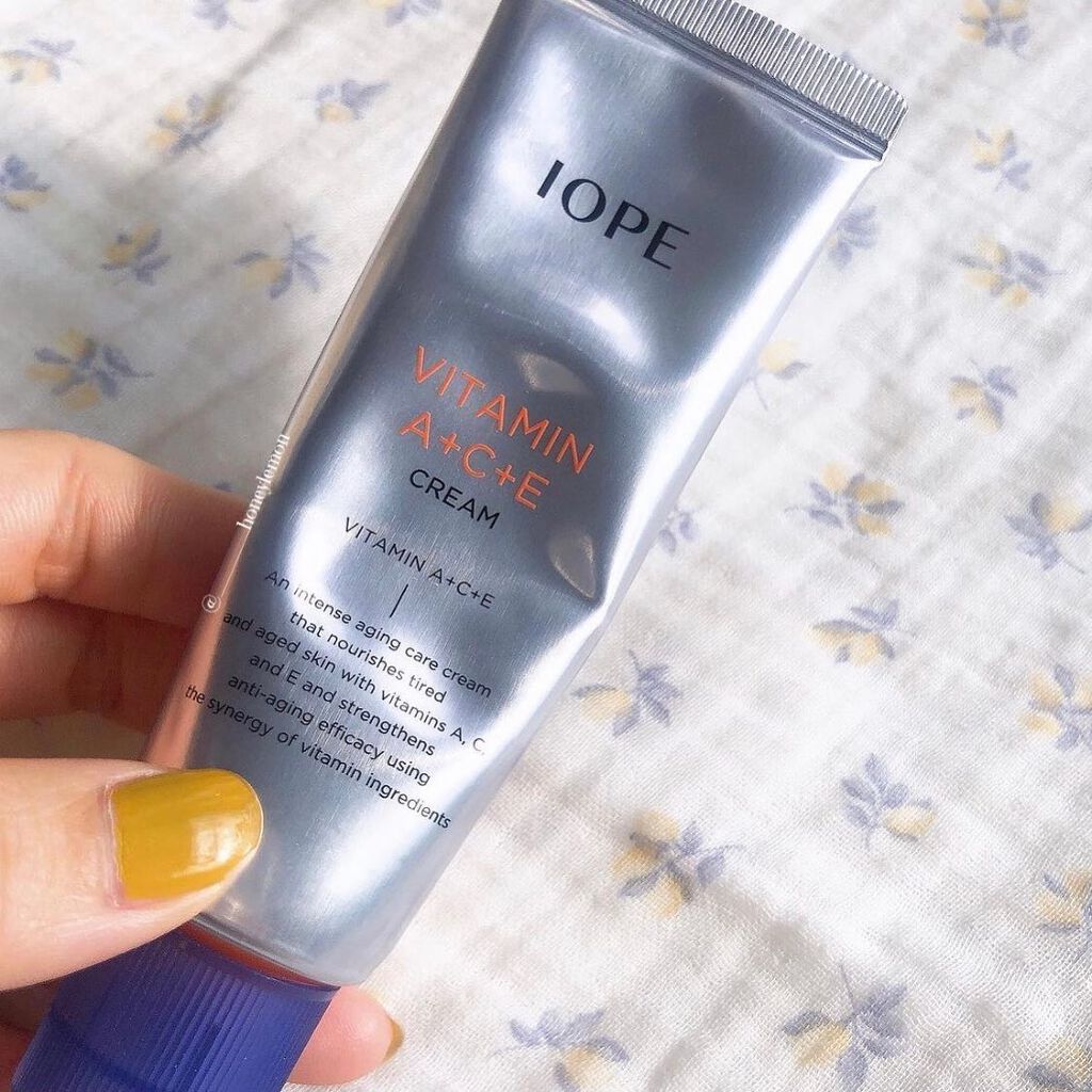 ビタミンACEエースクリーム/IOPE/フェイスクリームを使ったクチコミ（1枚目）