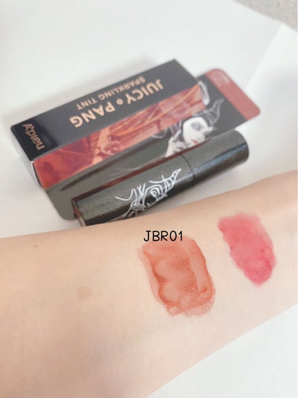 アピュー ジューシーパン スパークリングティント/A’pieu/口紅を使ったクチコミ(2枚目)