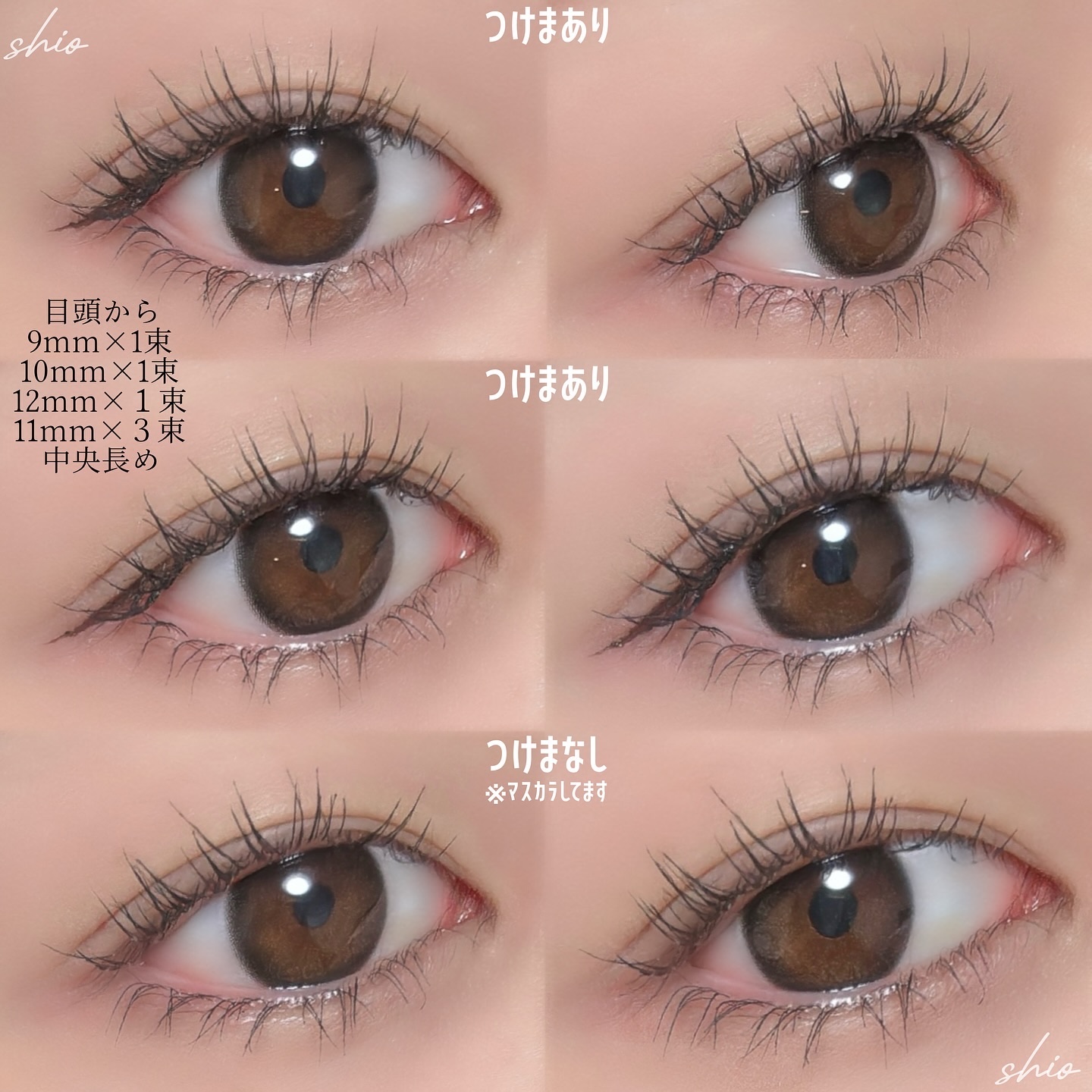 eyelash 10mm deep yellow/CCAM BBAK/つけまつげを使ったクチコミ（3枚目）