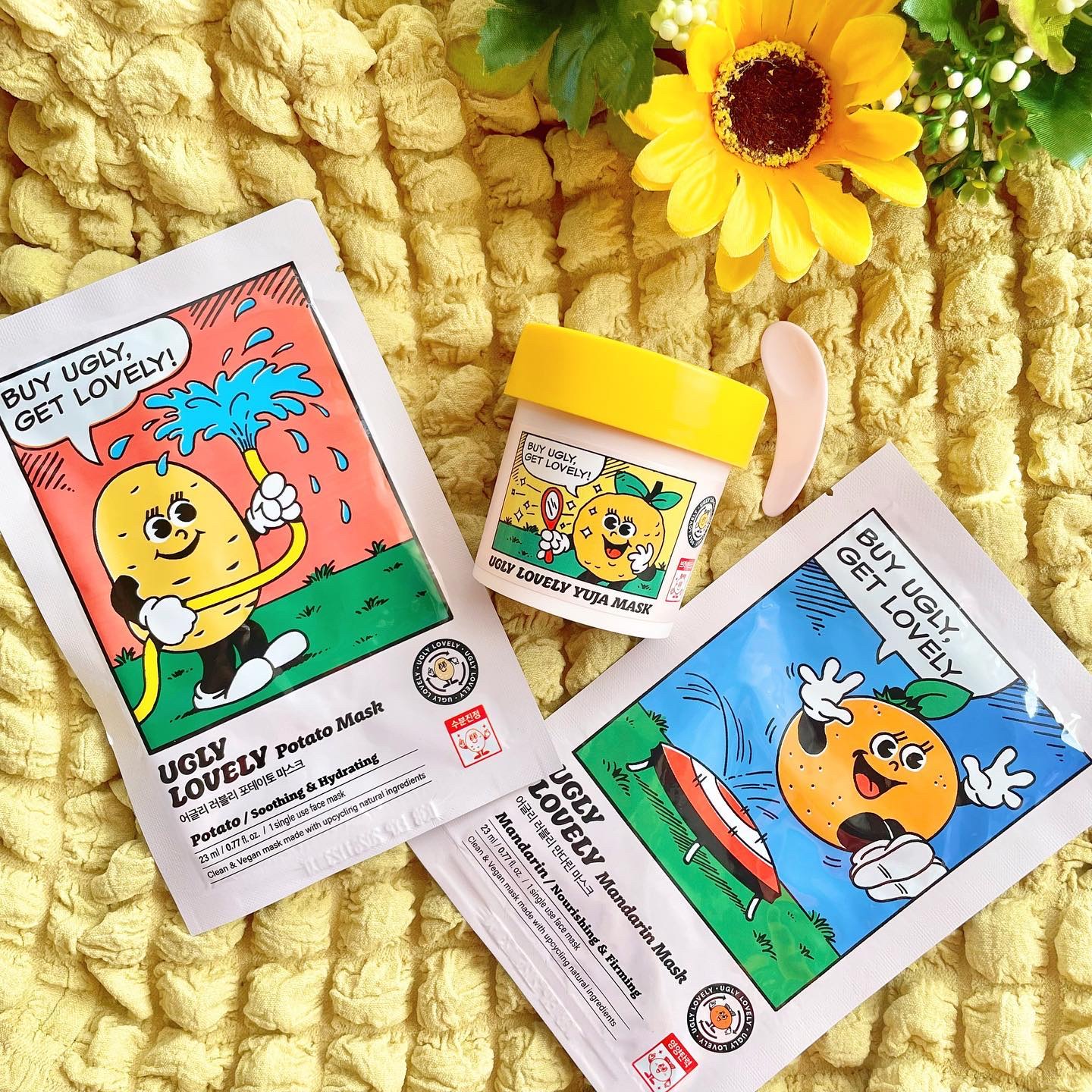 ウォッシュオフマスク ゆず/UGLY LOVELY/洗い流すパック・マスクを使ったクチコミ（1枚目）