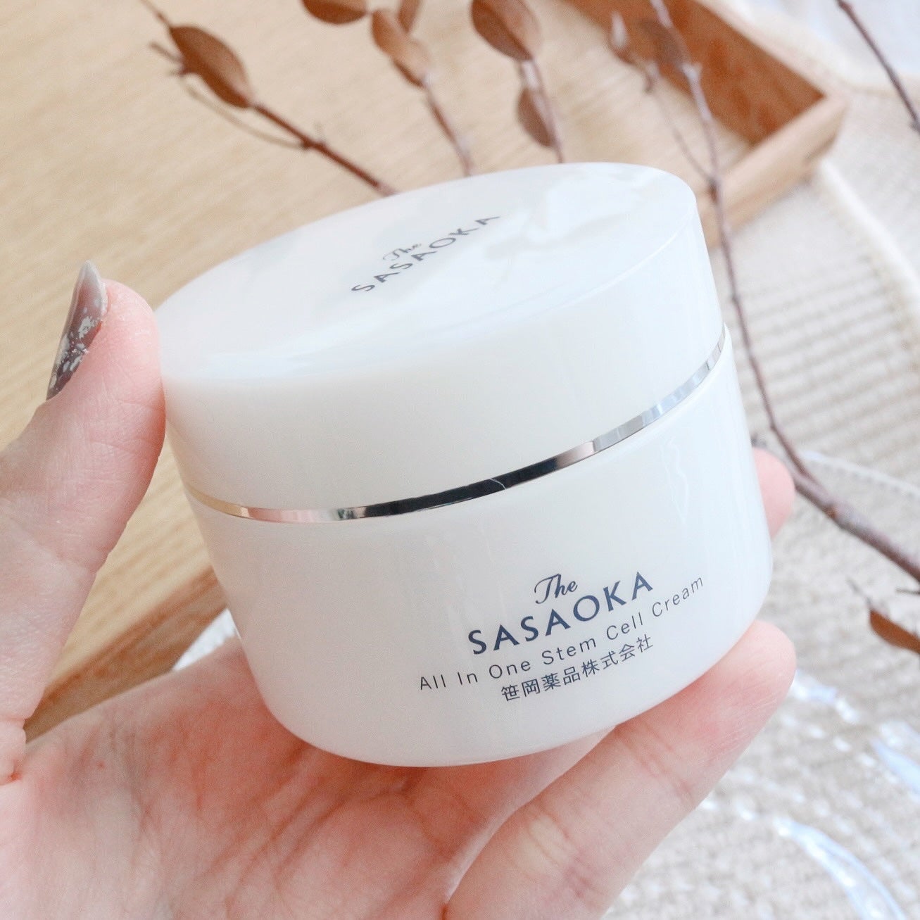 あんりさ on LIPS 「.笹岡オールインワンクリーム48gは創業110年以上の笹岡薬品..」(2枚目)