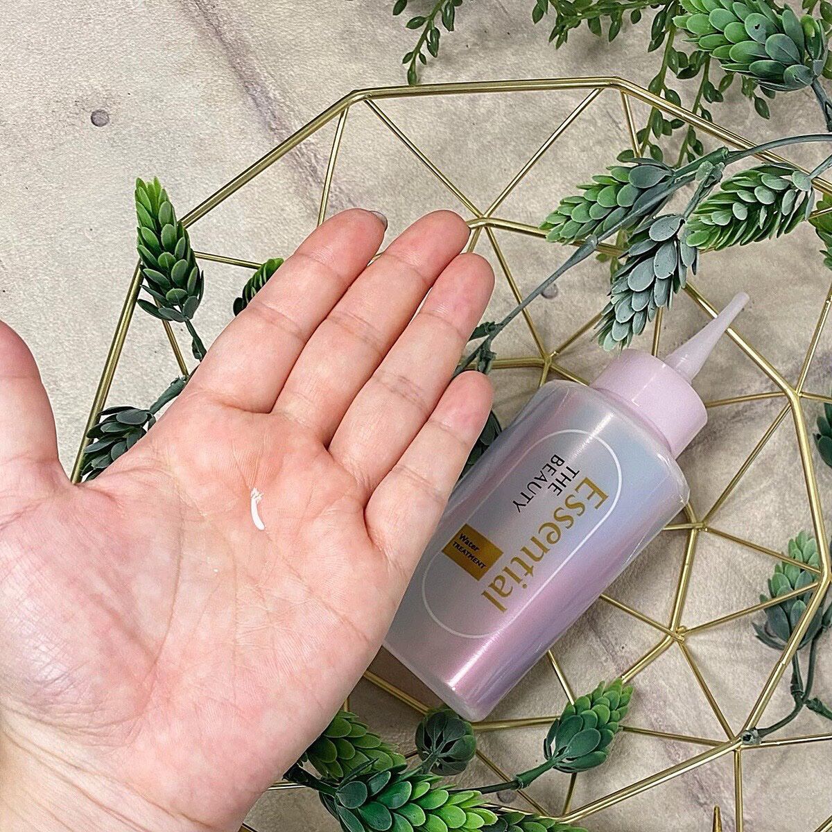 髪のキメ美容バリアトリートメント/エッセンシャル/洗い流すヘアトリートメントを使ったクチコミ(3枚目)