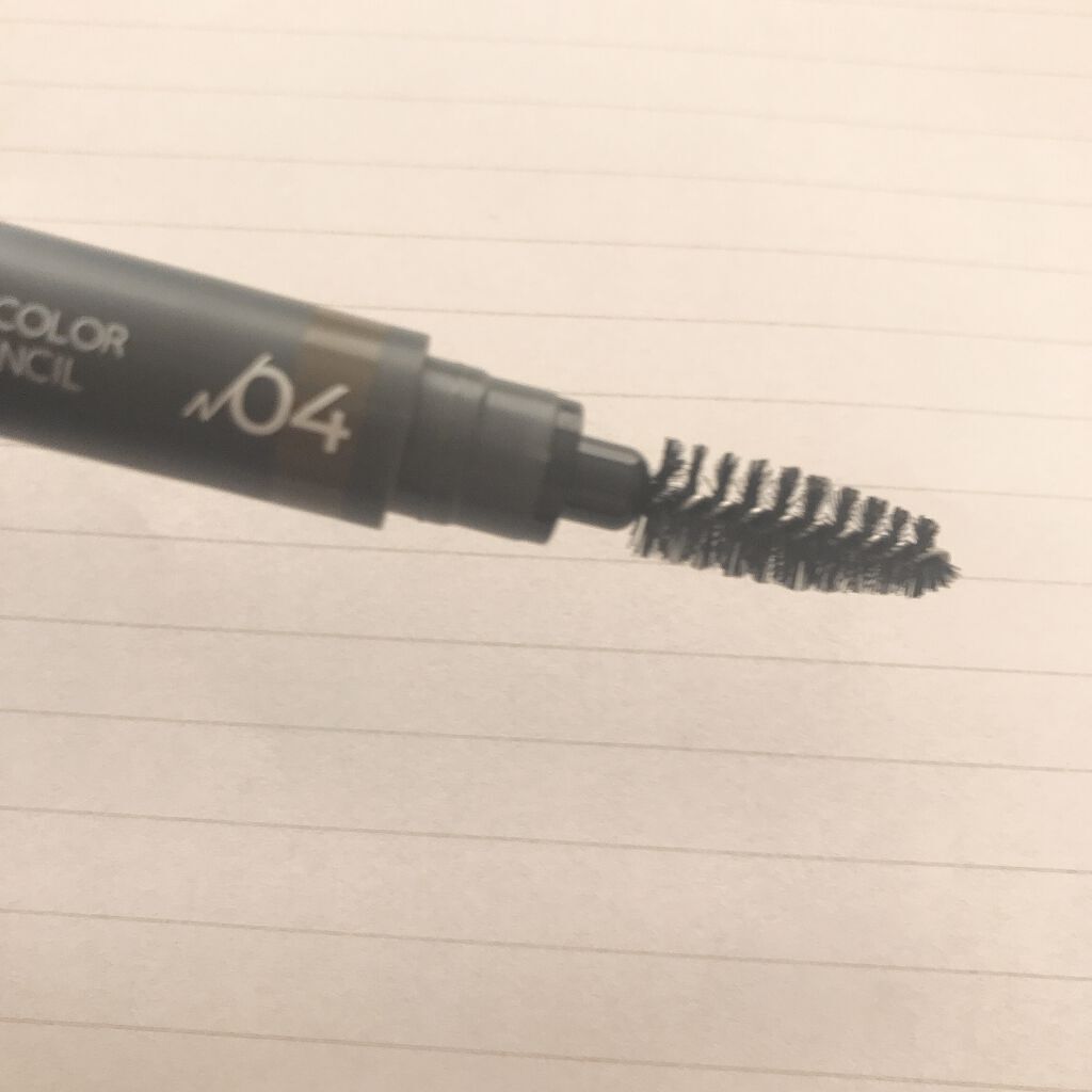 ツートンカラーアイブロウペンシル 04 アッシュ系ブラウンの髪に/GENE TOKYO/アイブロウペンシルを使ったクチコミ（3枚目）