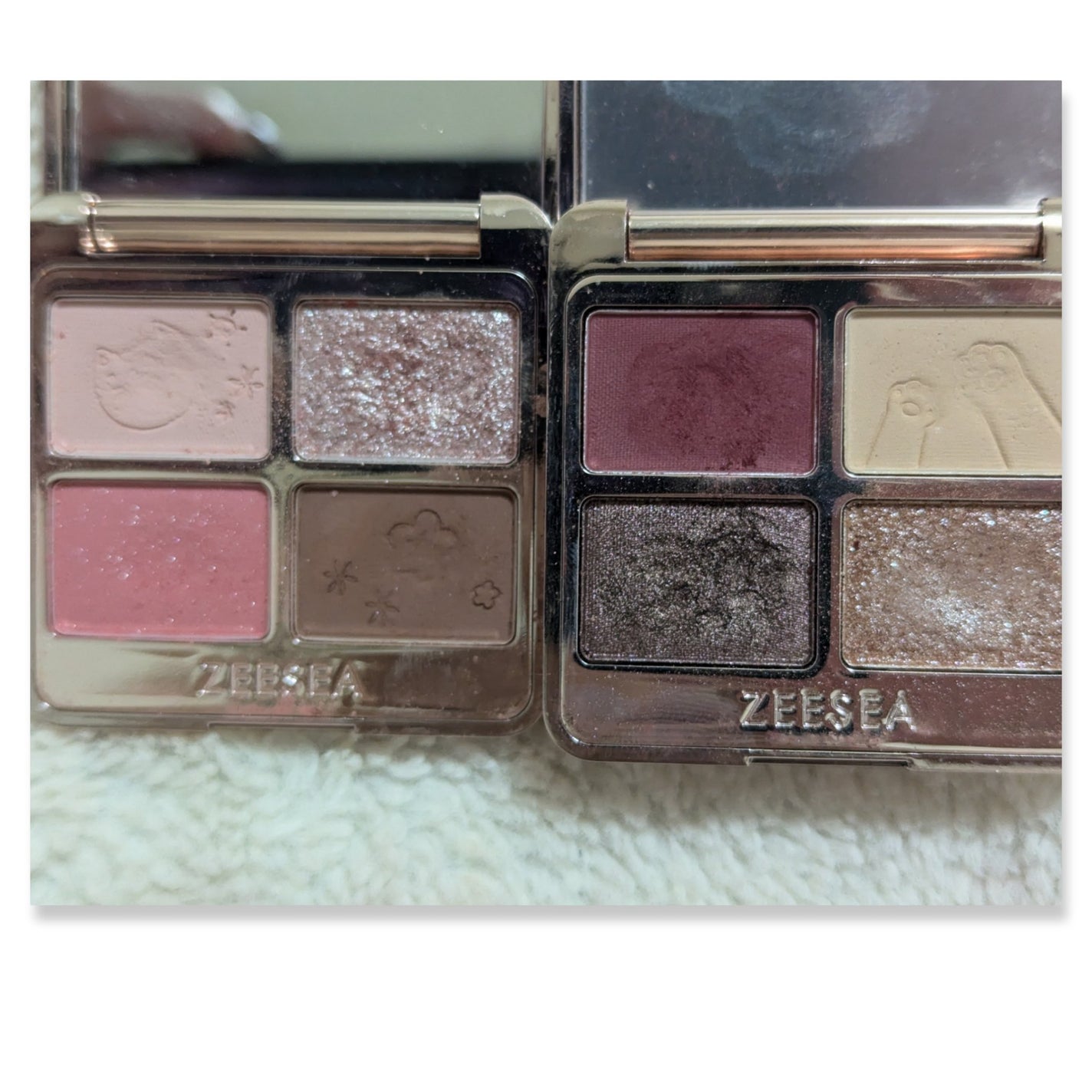 アニマルアイシャドウ(4シェード)/ZEESEA/アイシャドウパレットを使ったクチコミ(3枚目)