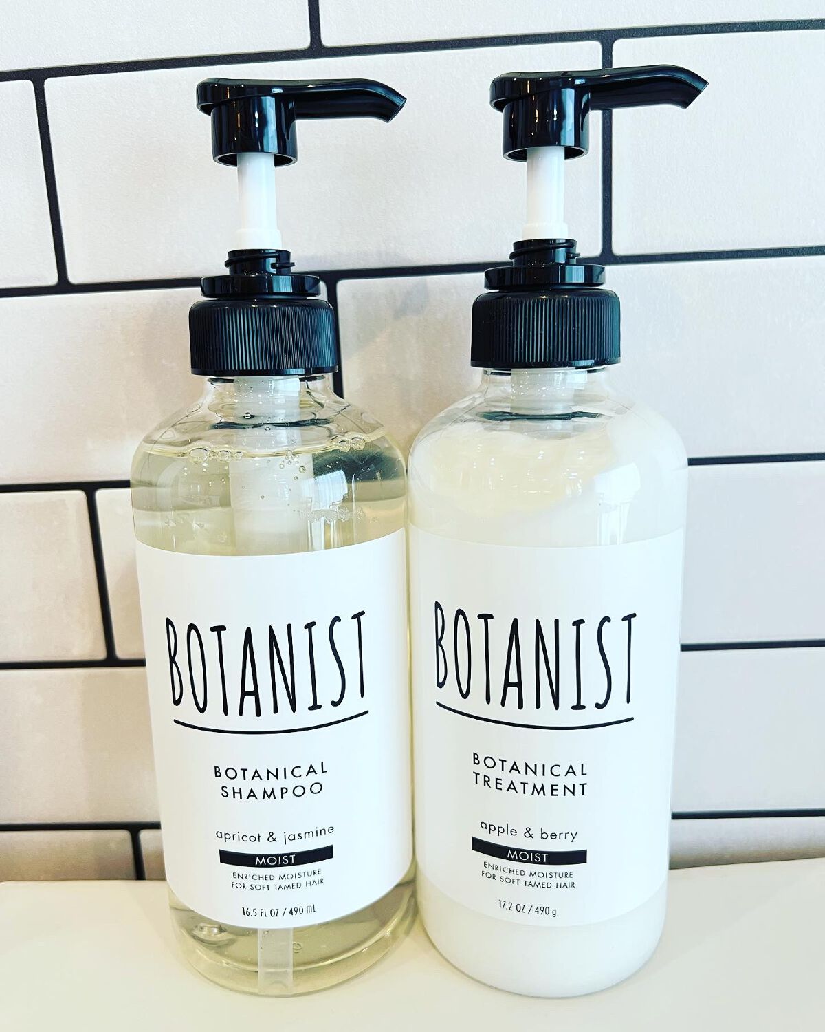 ボタニカルシャンプー／トリートメント(モイスト) /BOTANIST/シャンプー・コンディショナーを使ったクチコミ（1枚目）