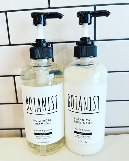 ボタニカルシャンプー/トリートメント(モイスト) /BOTANIST/シャンプー・コンディショナーを使ったクチコミ(1枚目)