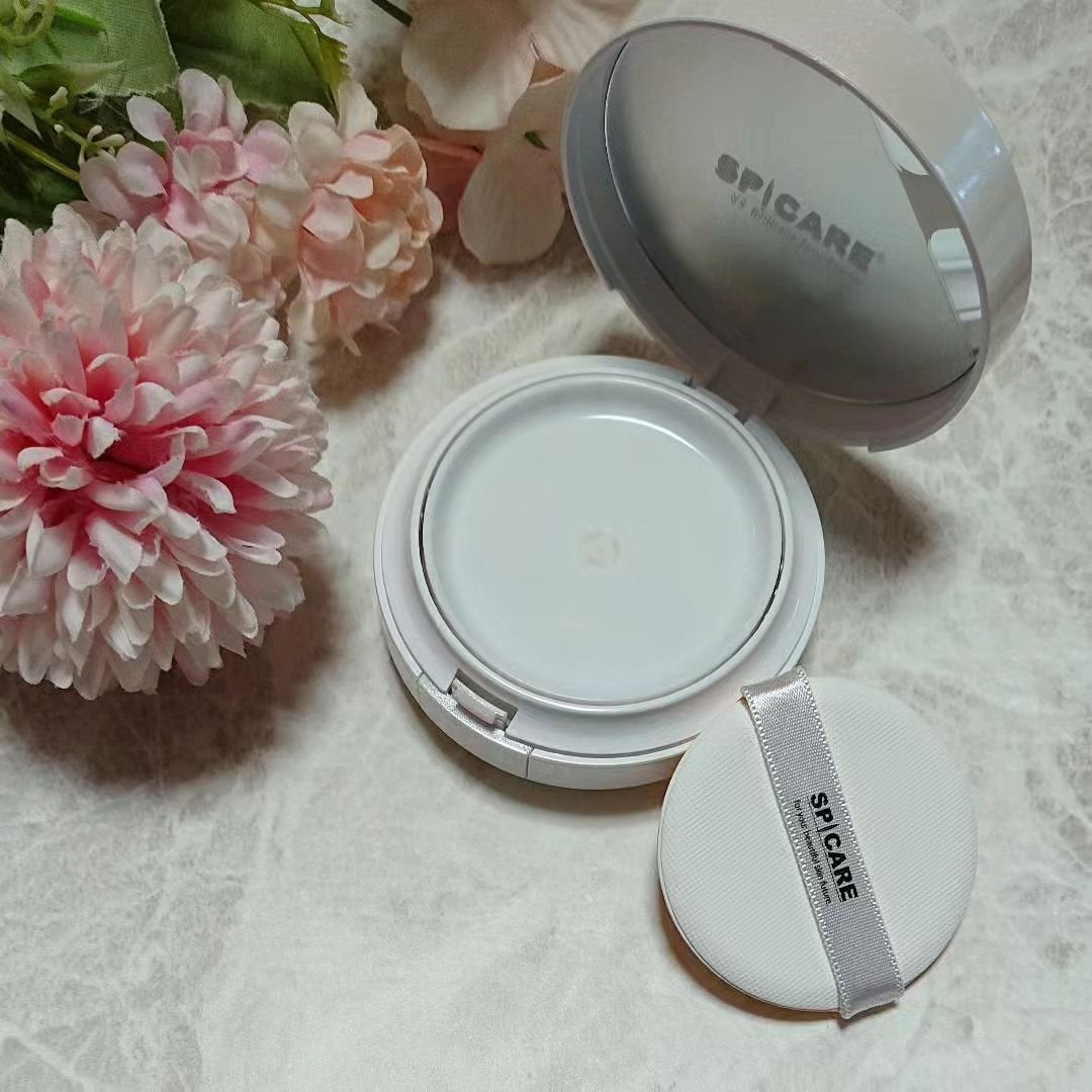 V3 ブリリアント ファンデーション/SPICARE/クッションファンデーションを使ったクチコミ(4枚目)