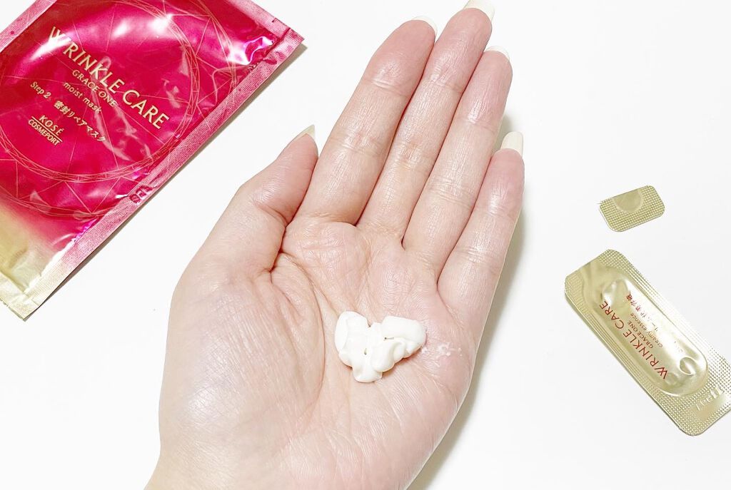 リンクルケア Wコンセントレートマスク/グレイスワン/シートマスク・パックを使ったクチコミ(3枚目)