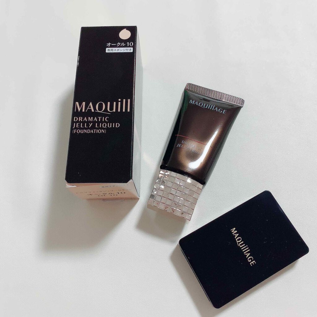 ドラマティックジェリーリキッド/マキアージュ/リキッドファンデーションを使ったクチコミ(1枚目)