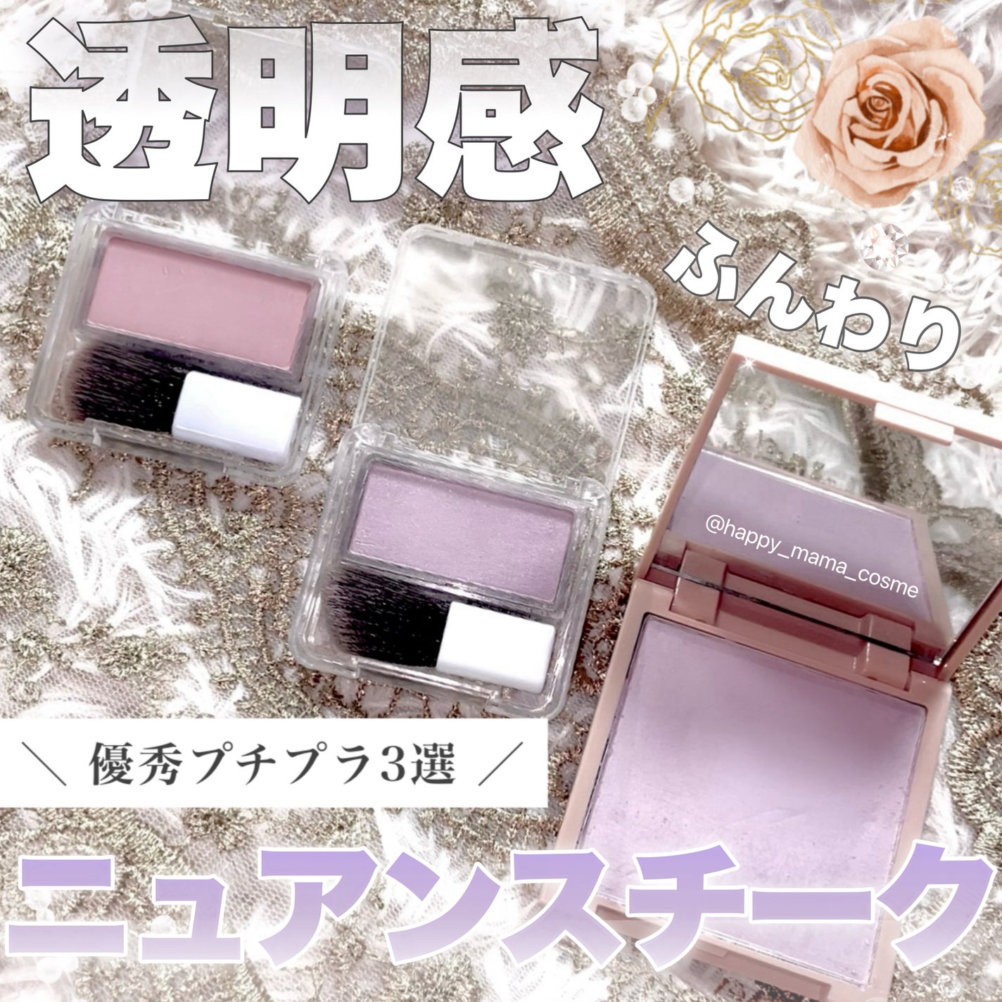 パウダー チーク/ちふれ/パウダーチークを使ったクチコミ(1枚目)