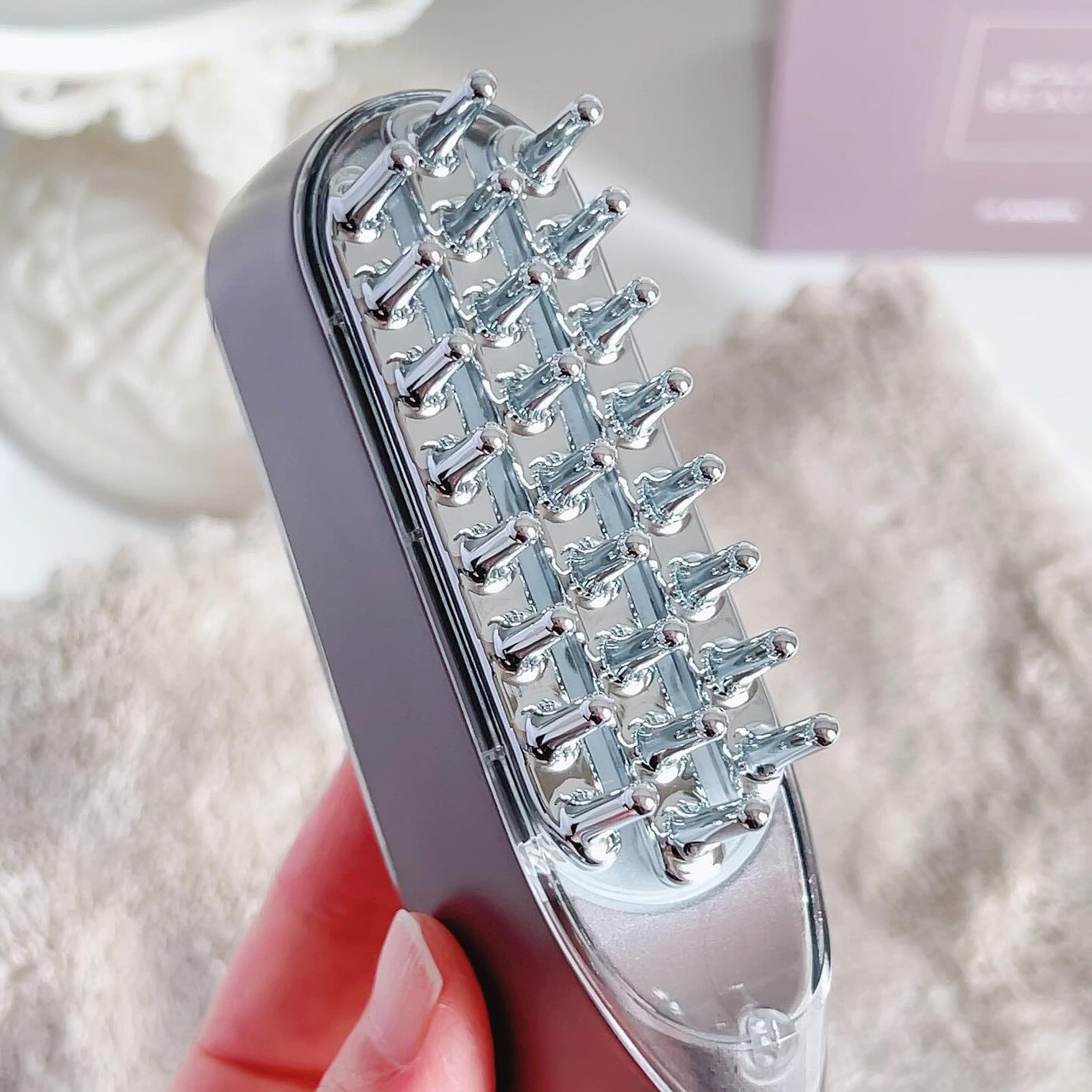 スカルプ電気ブラシ/アンファー(スカルプD)/美顔器・マッサージを使ったクチコミ(4枚目)