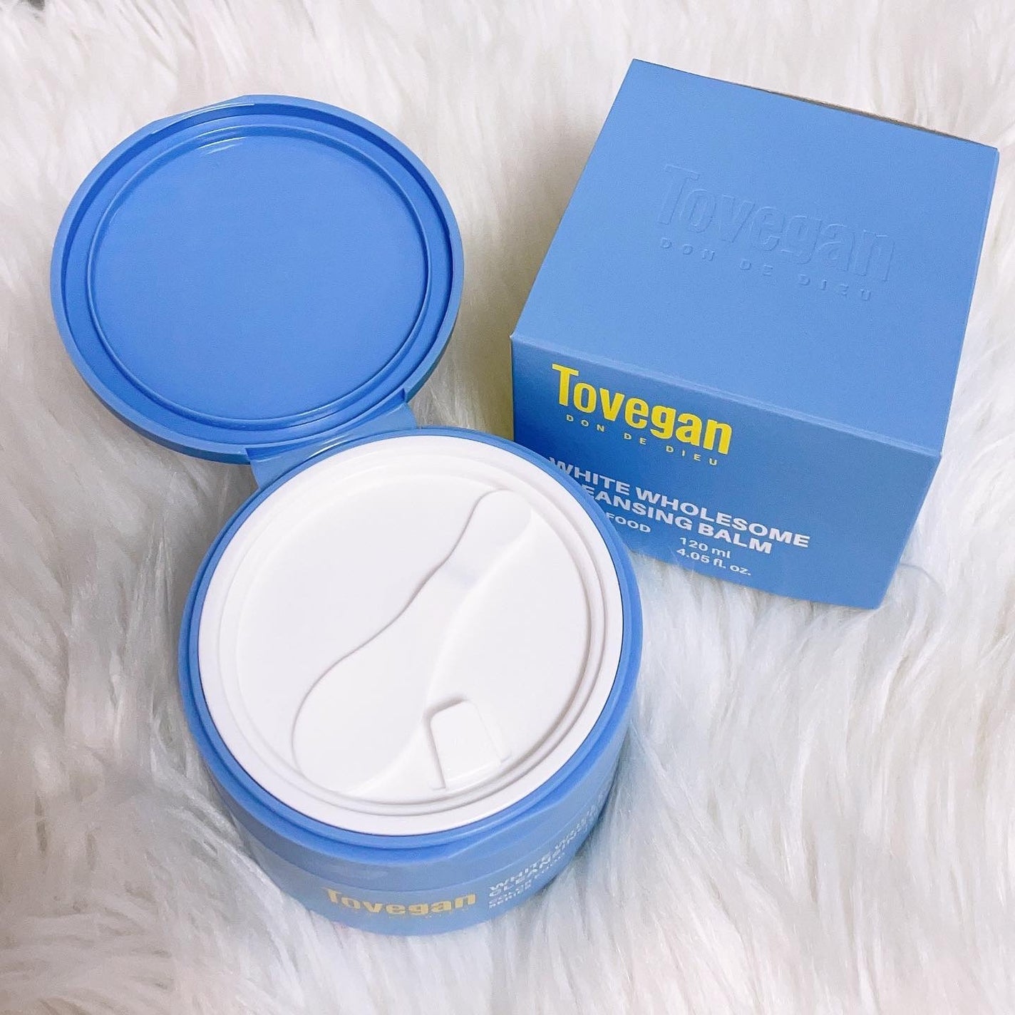 カラーフードシリーズホワイトホールサムクレンジングバーム/Tovegan/クレンジングバームを使ったクチコミ(2枚目)
