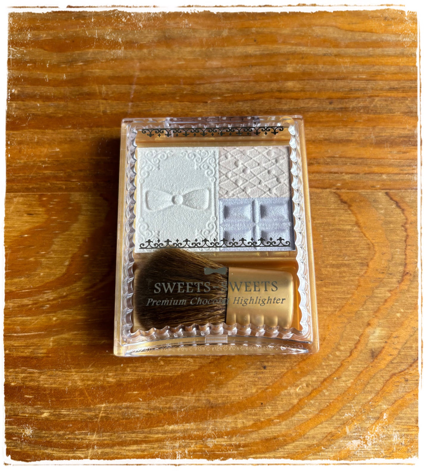 プレミアムショコラハイライター/スウィーツ スウィーツ/パウダーハイライトを使ったクチコミ(1枚目)