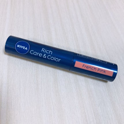 ニベア リッチケア&カラーリップ/ニベア/リップクリームを使ったクチコミ(1枚目)
