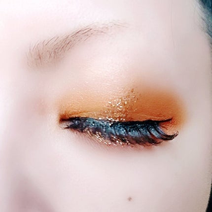 9色 マットグリッターアイシャドウパレット/MINSHZEE/アイシャドウパレットを使ったクチコミ(4枚目)