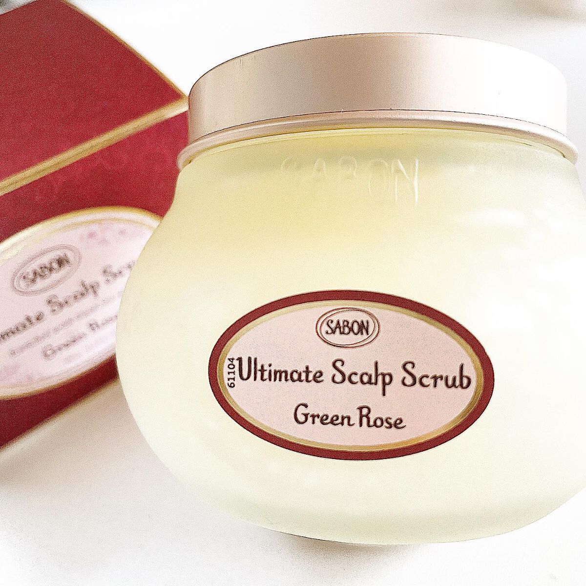 ヘッドスクラブ グリーン・ローズ/SABON/ヘッドスクラブを使ったクチコミ(2枚目)