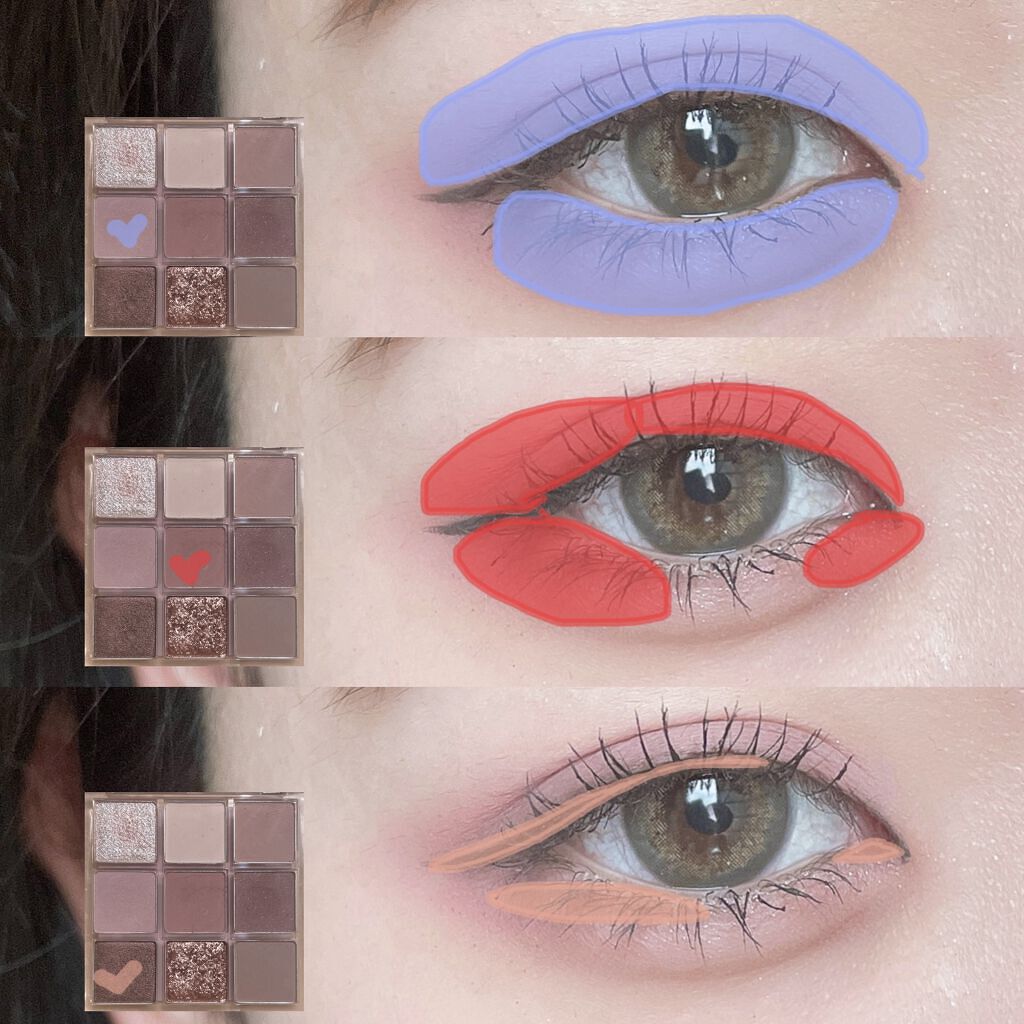 3CE マルチアイカラーパレット/3CE/アイシャドウパレットを使ったクチコミ（2枚目）