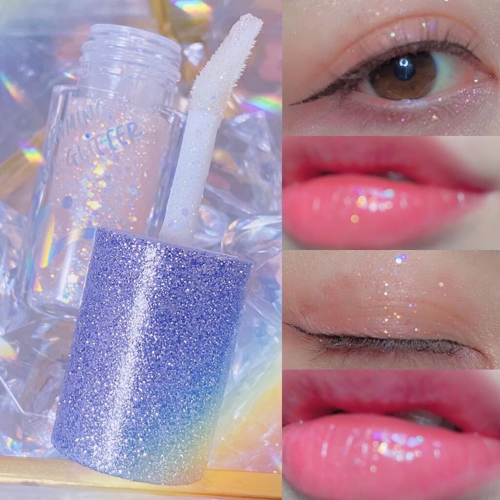 グリーミングアイグリッター/IBIM/グリッターを使ったクチコミ(1枚目)