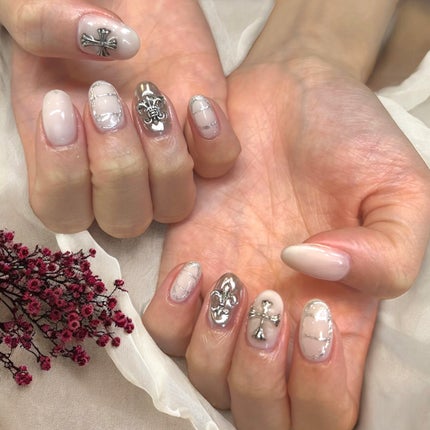 hiraichan on LIPS 「#クロムパーツ#クロムネイル..」(5枚目)