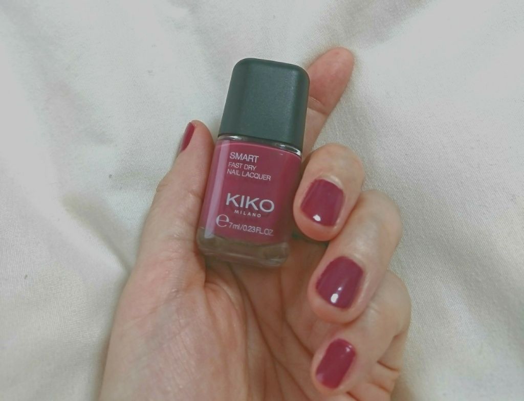 SMART FAST DRY NAIL LAQUER/KIKO/マニキュアを使ったクチコミ（1枚目）