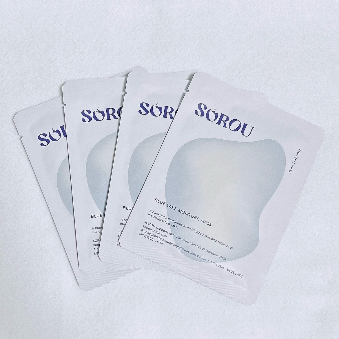 ブルー レイク モイスチャー マスク/SOROU/シートマスク・パックを使ったクチコミ（2枚目）
