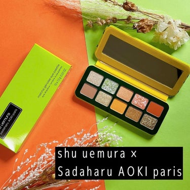 shu uemura スプリング/サマー コレクション 限定アイパレット2種のクチコミ「＊shu uemura  #シュウウエムラ ＊
shu uemura × Sadaharu A.....」（1枚目）