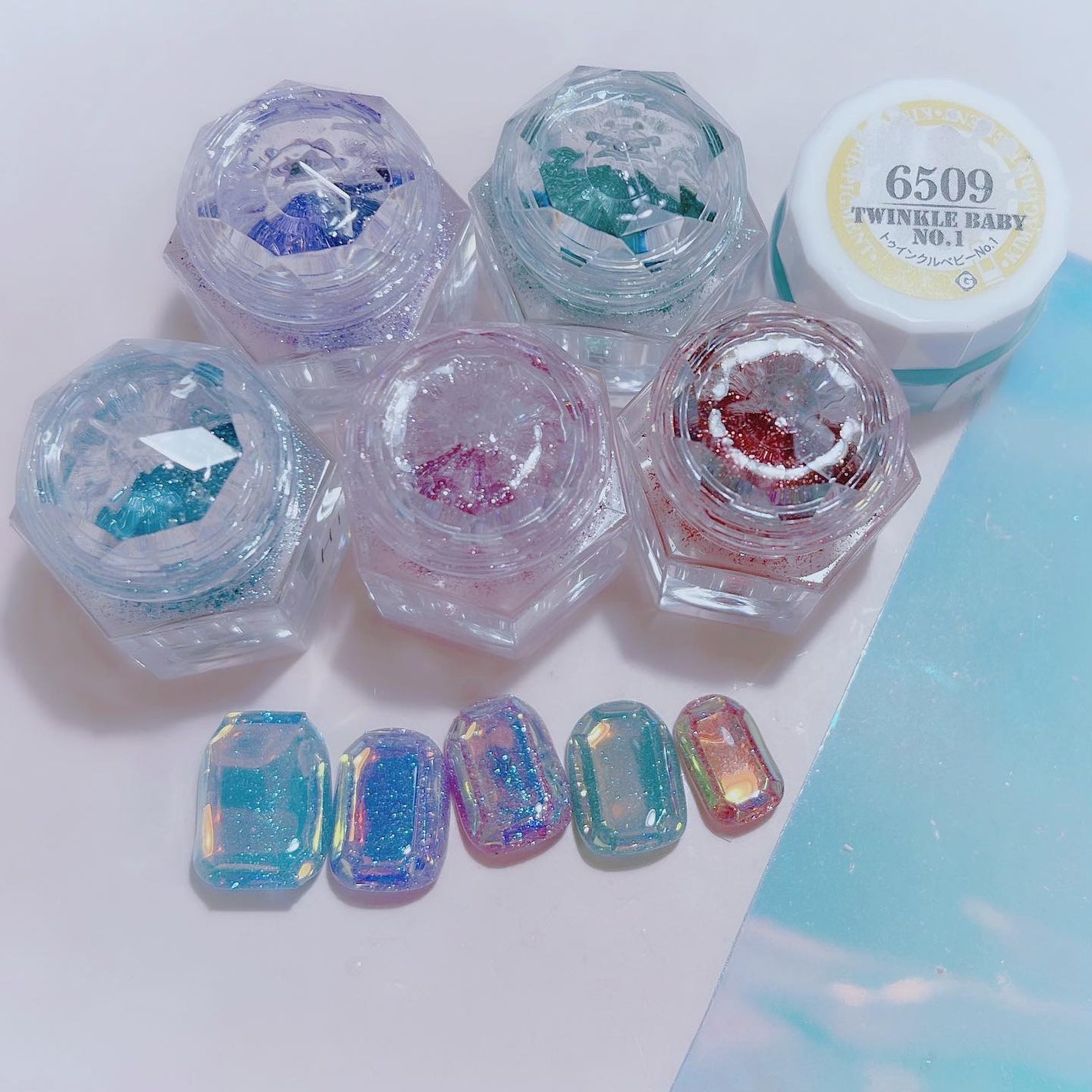 なかやまちえこ on LIPS 「宝石ネイル💎365日ネイル207日め⠀⠀#nail#nails..」(6枚目)