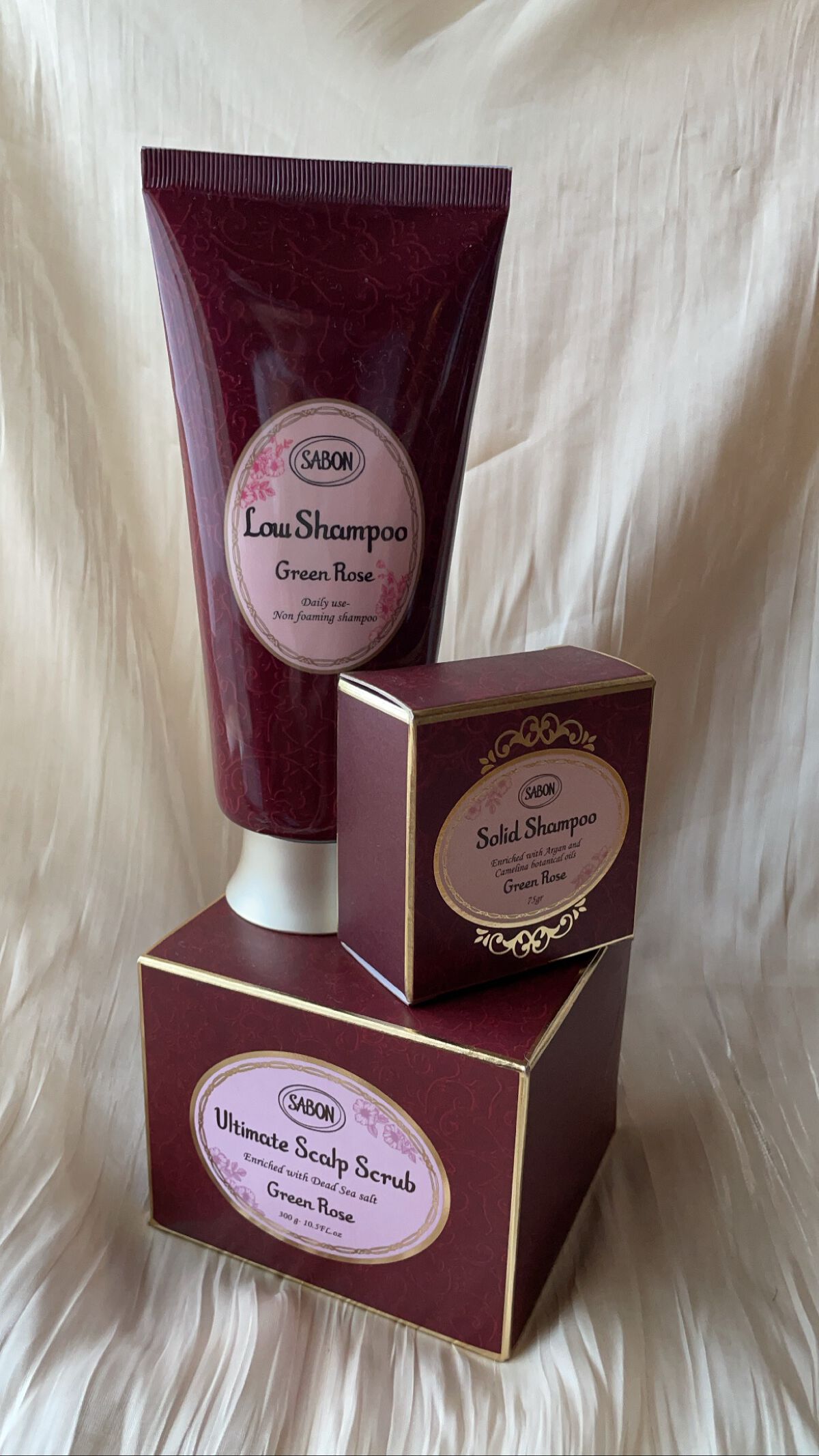 ヘッドスクラブ グリーン・ローズ/SABON/ヘッドスクラブを使ったクチコミ(1枚目)